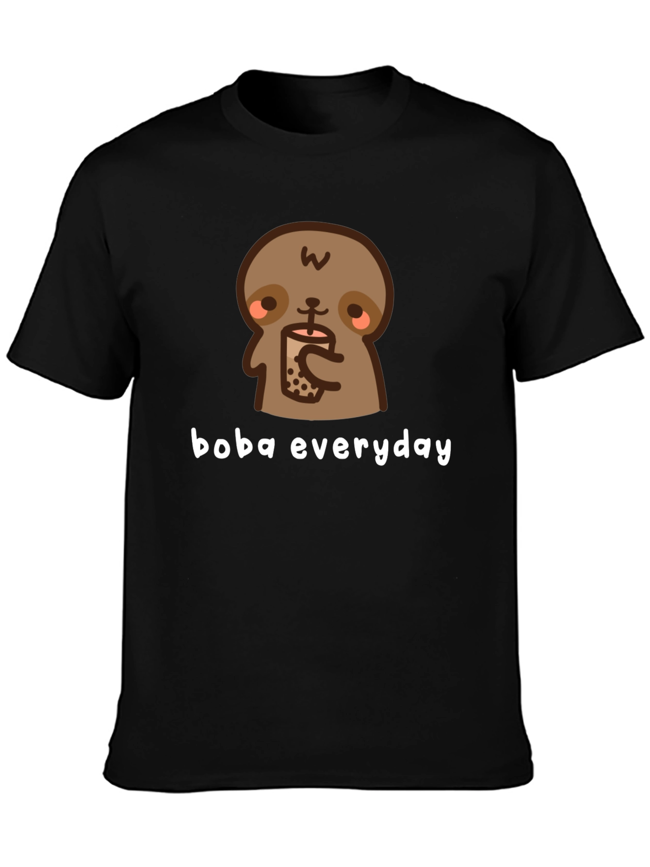 Sloth Boba Everyday T-Shirt