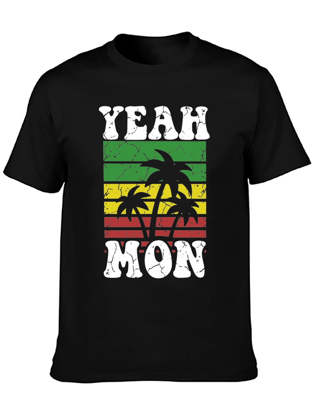 Yeah Mon T-Shirt - Tropical Palm Tree Graphic Tee