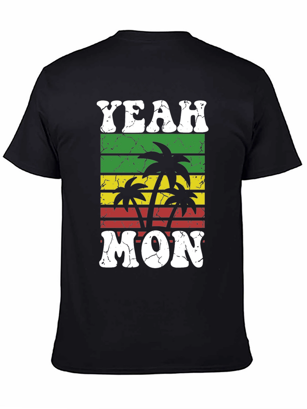Yeah Mon T-Shirt - Tropical Palm Tree Graphic Tee