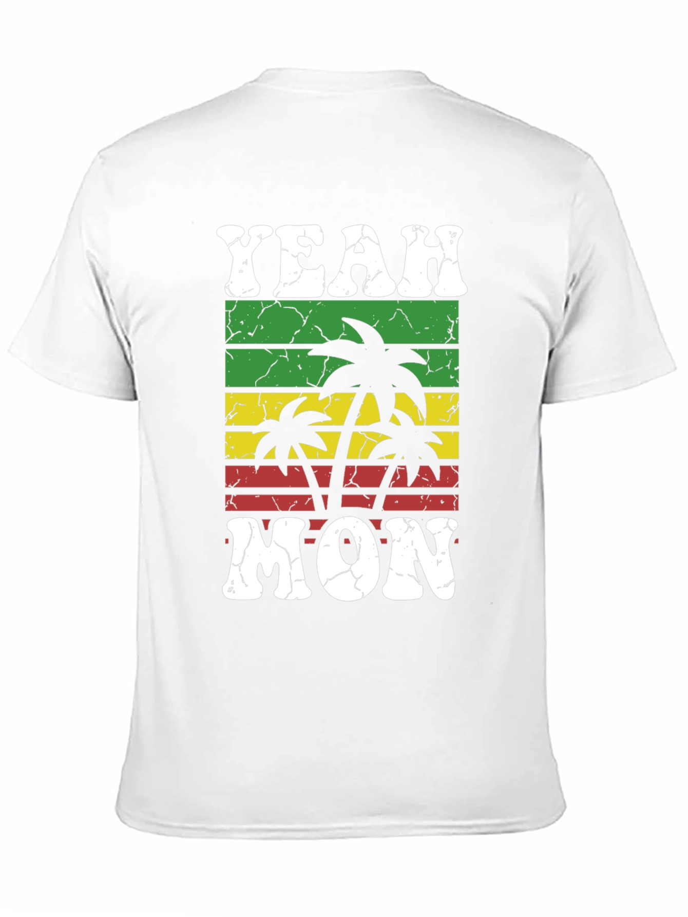 Yeah Mon T-Shirt - Tropical Palm Tree Graphic Tee