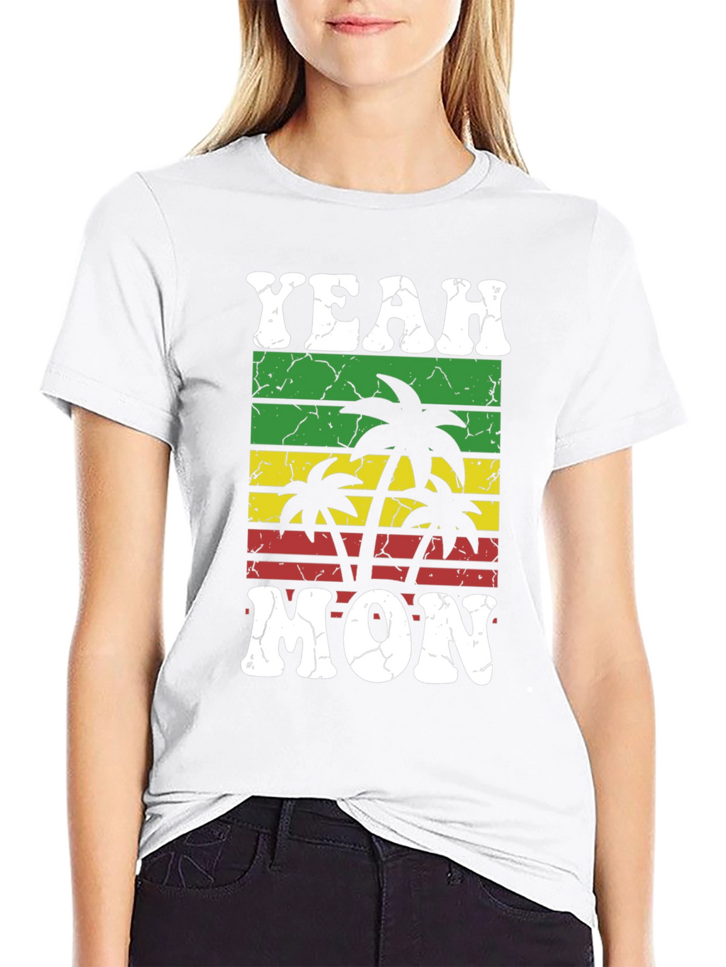 Yeah Mon T-Shirt - Tropical Palm Tree Graphic Tee
