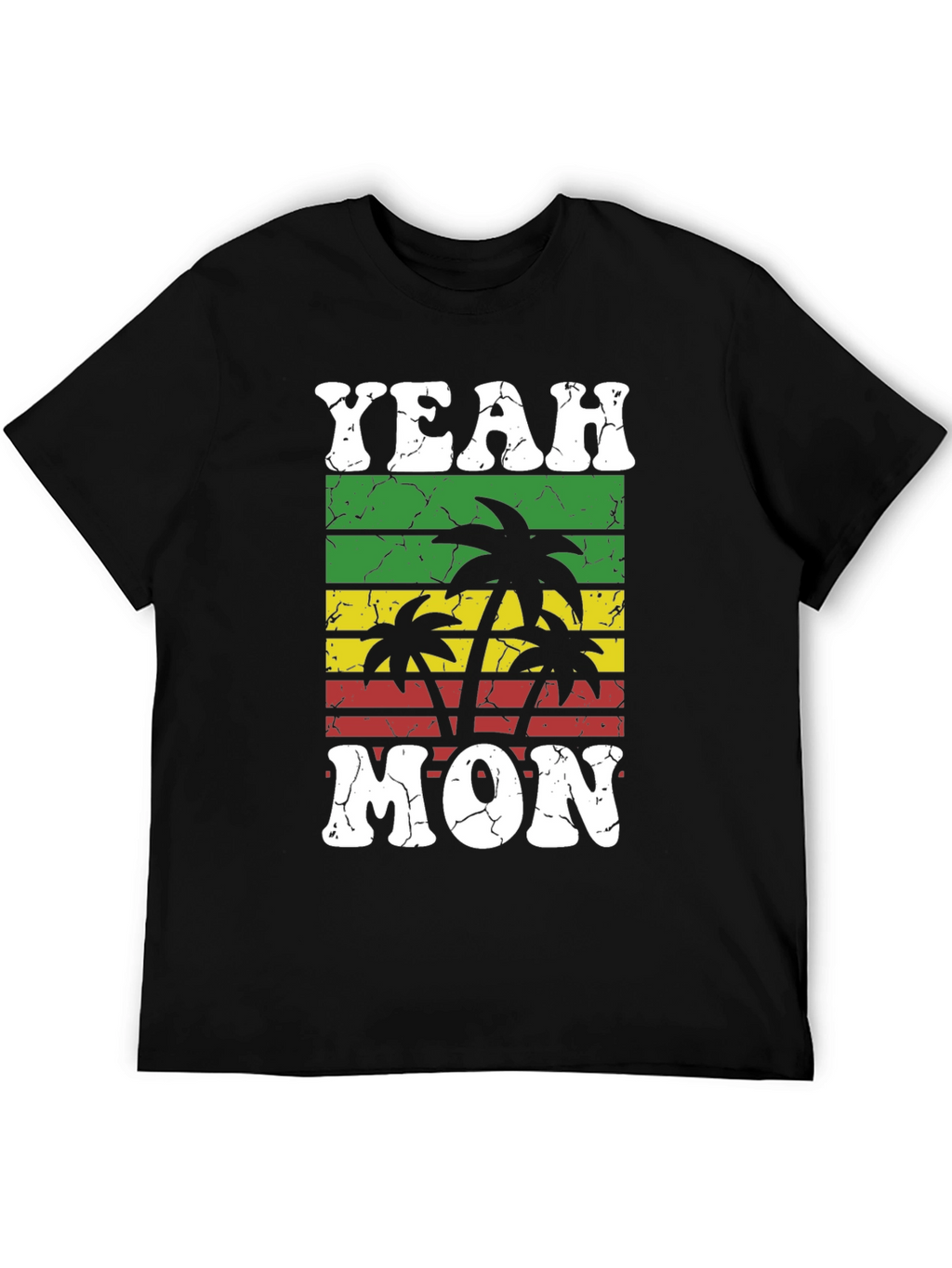 Yeah Mon T-Shirt - Tropical Palm Tree Graphic Tee