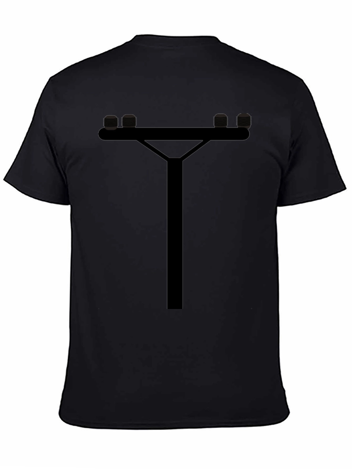 Utility Pole Graphic Tee - Cool Novelty T-Shirt