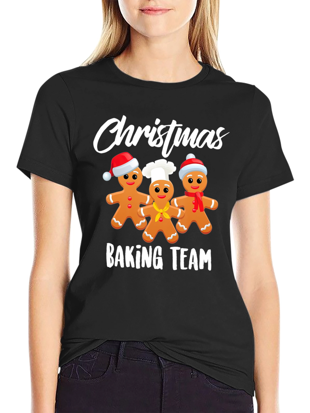 Christmas Baking Team Gingerbread T-Shirt