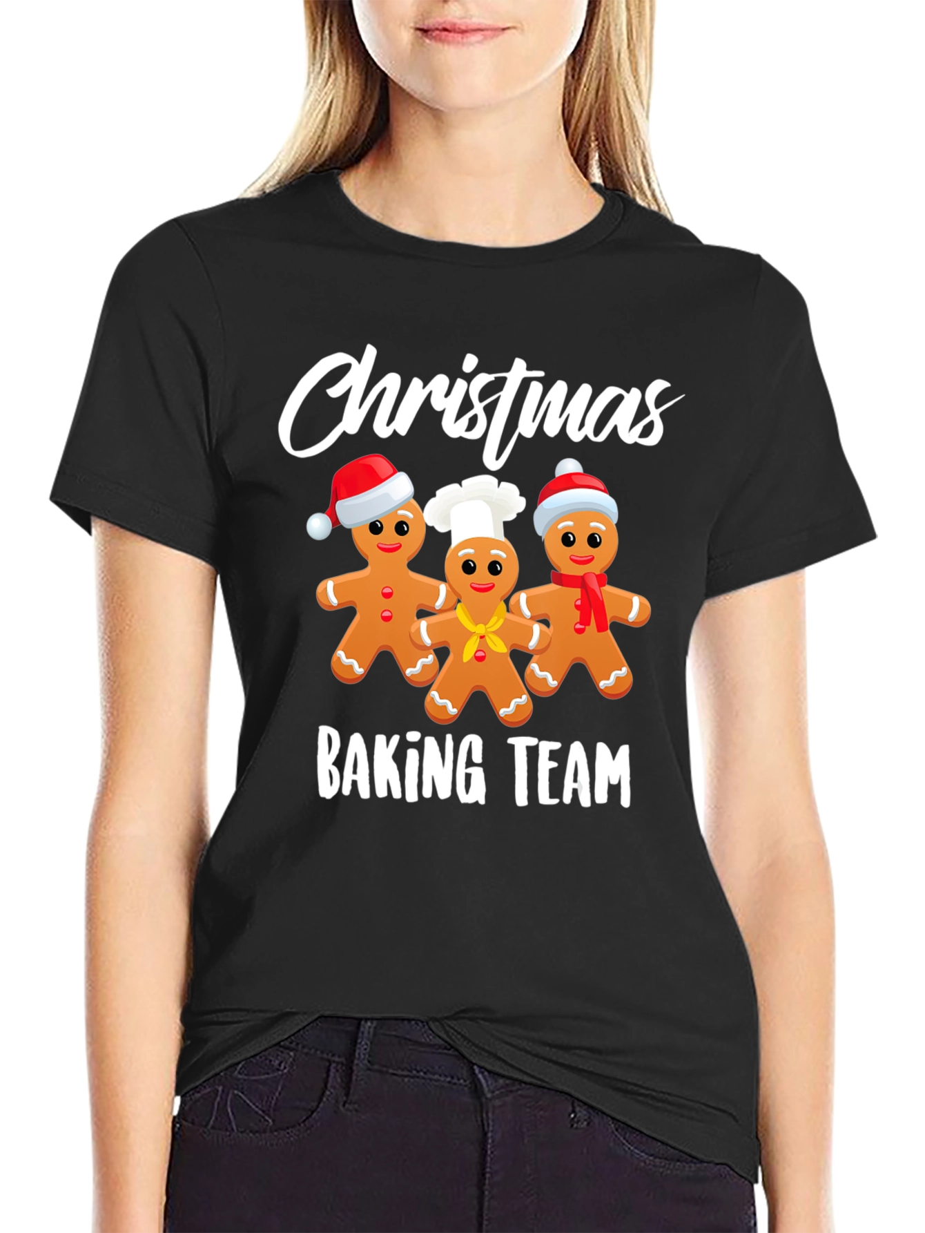 Christmas Baking Team Gingerbread T-Shirt