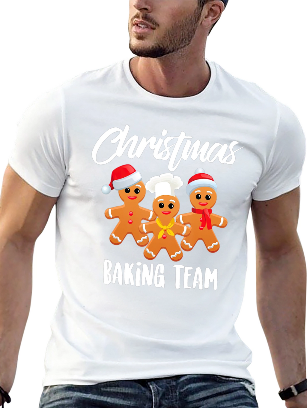 Christmas Baking Team Gingerbread T-Shirt