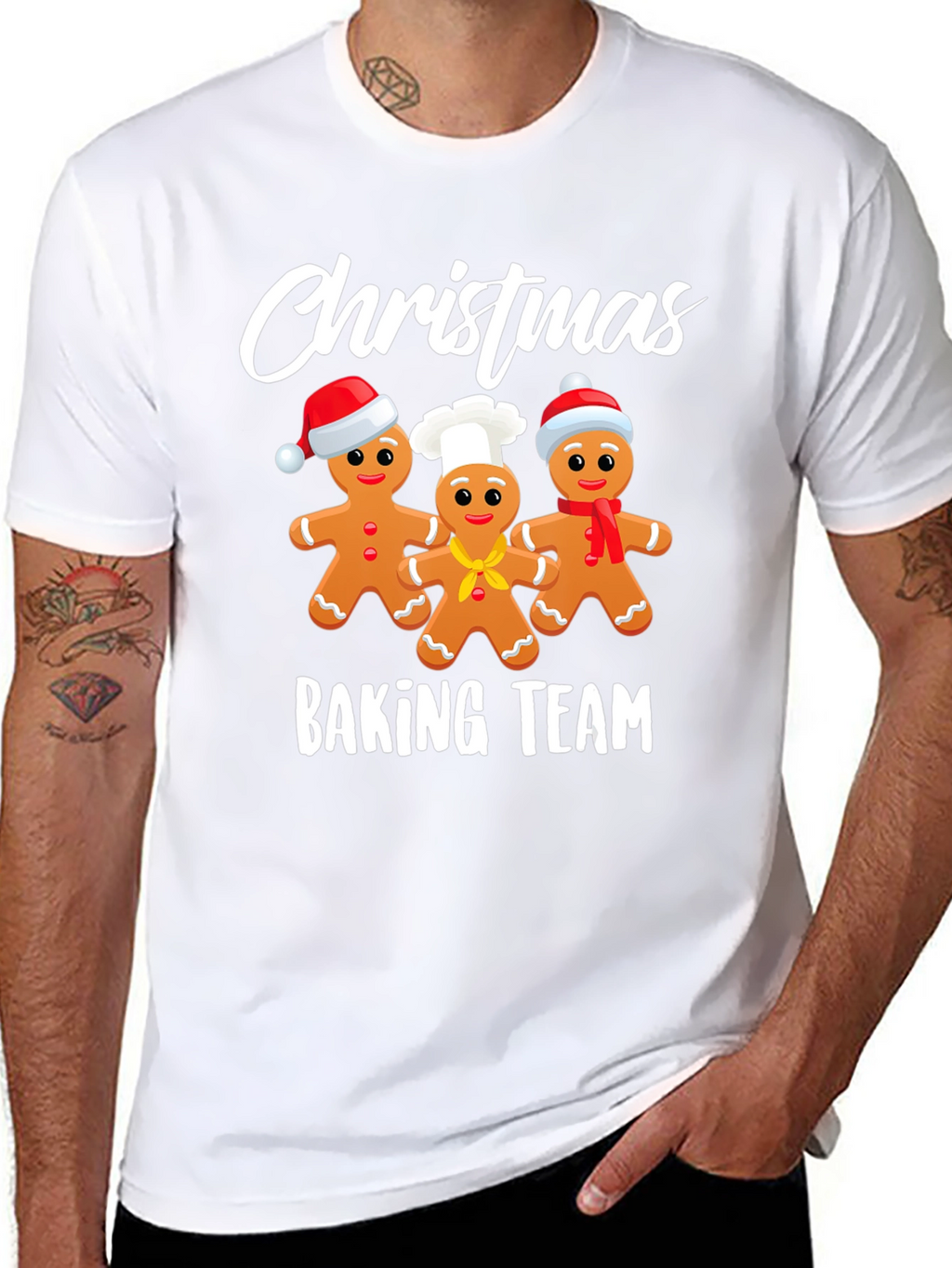 Christmas Baking Team Gingerbread T-Shirt