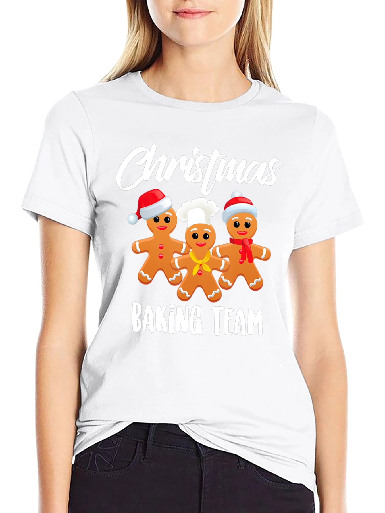 Christmas Baking Team Gingerbread T-Shirt
