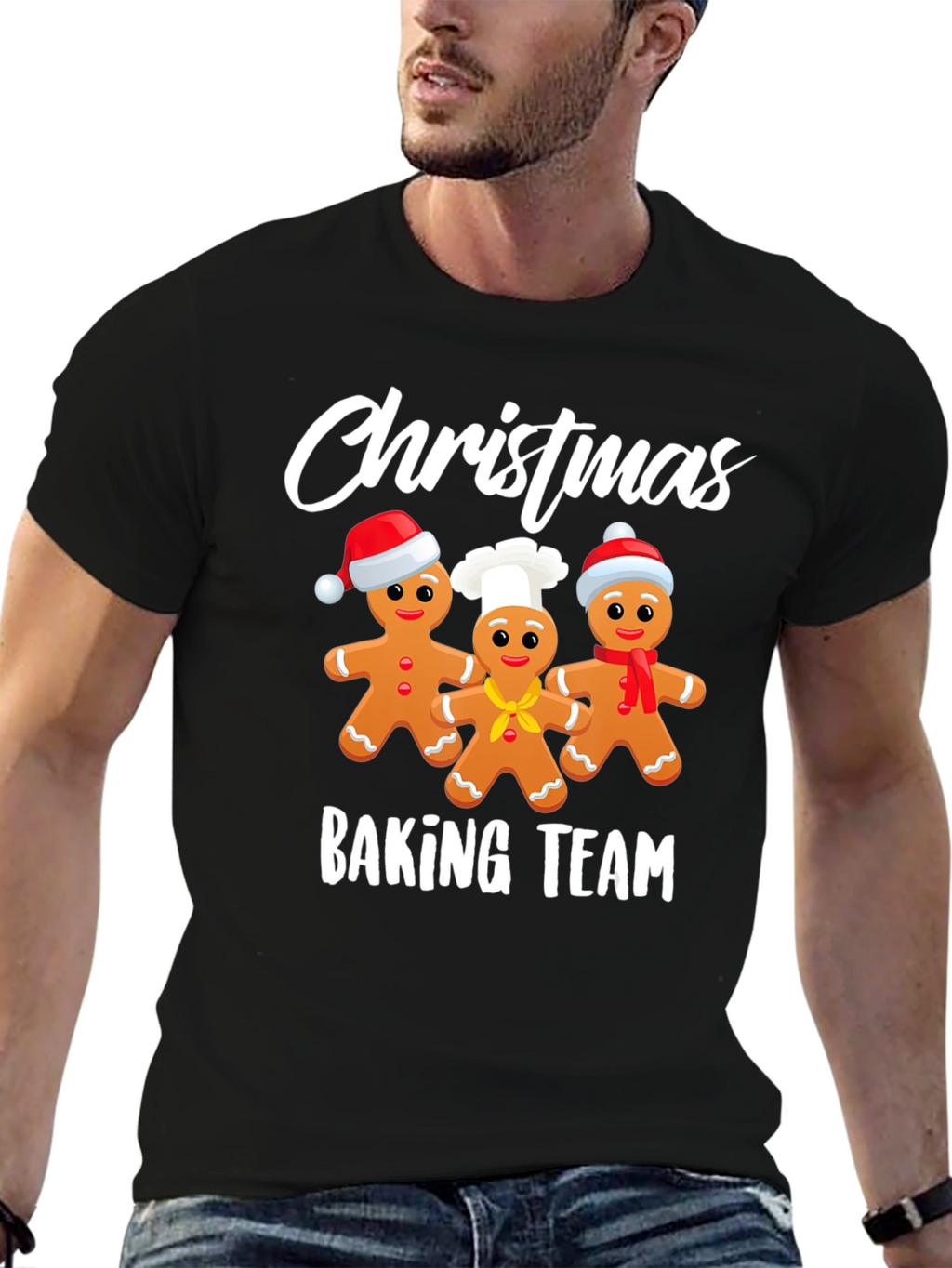 Christmas Baking Team Gingerbread T-Shirt