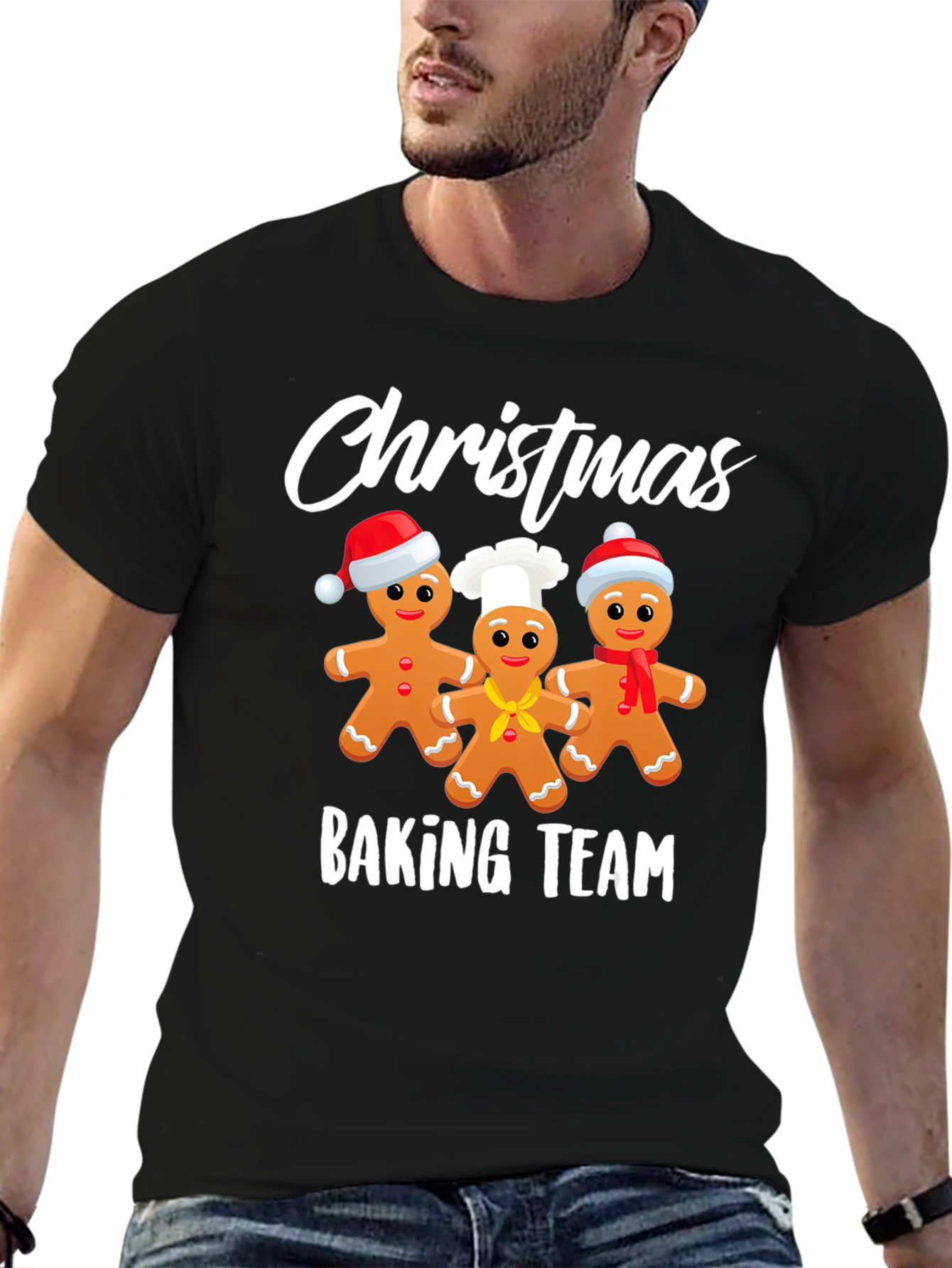 Christmas Baking Team Gingerbread T-Shirt