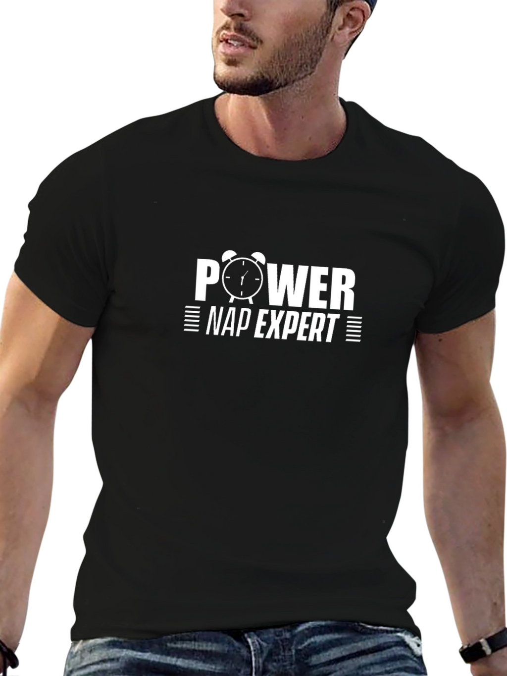 Power Nap Expert T-Shirt - Black