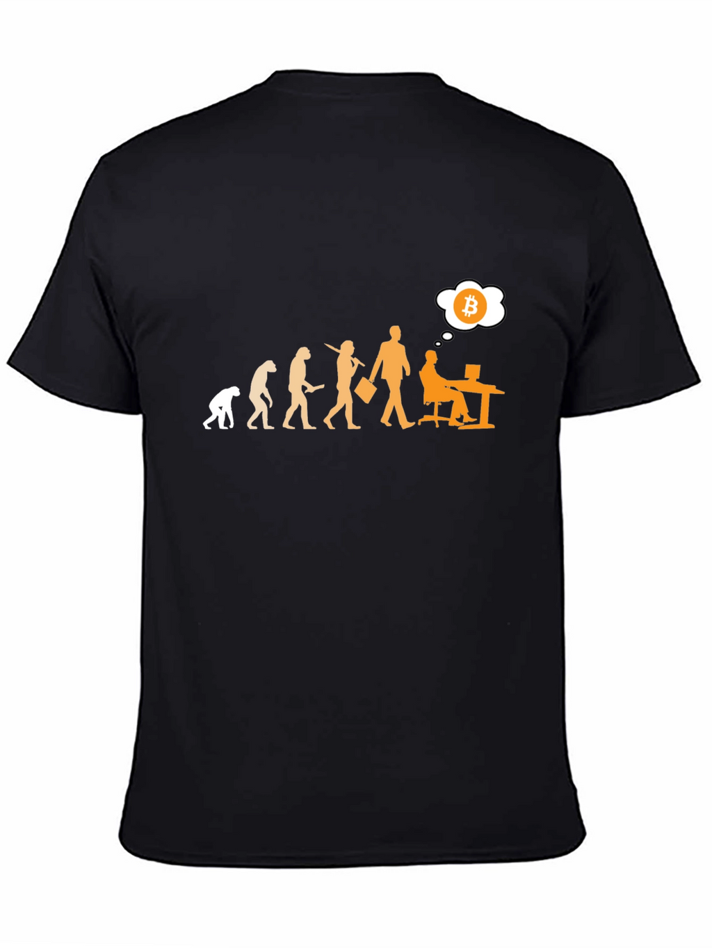 Bitcoin Evolution Black T-Shirt
