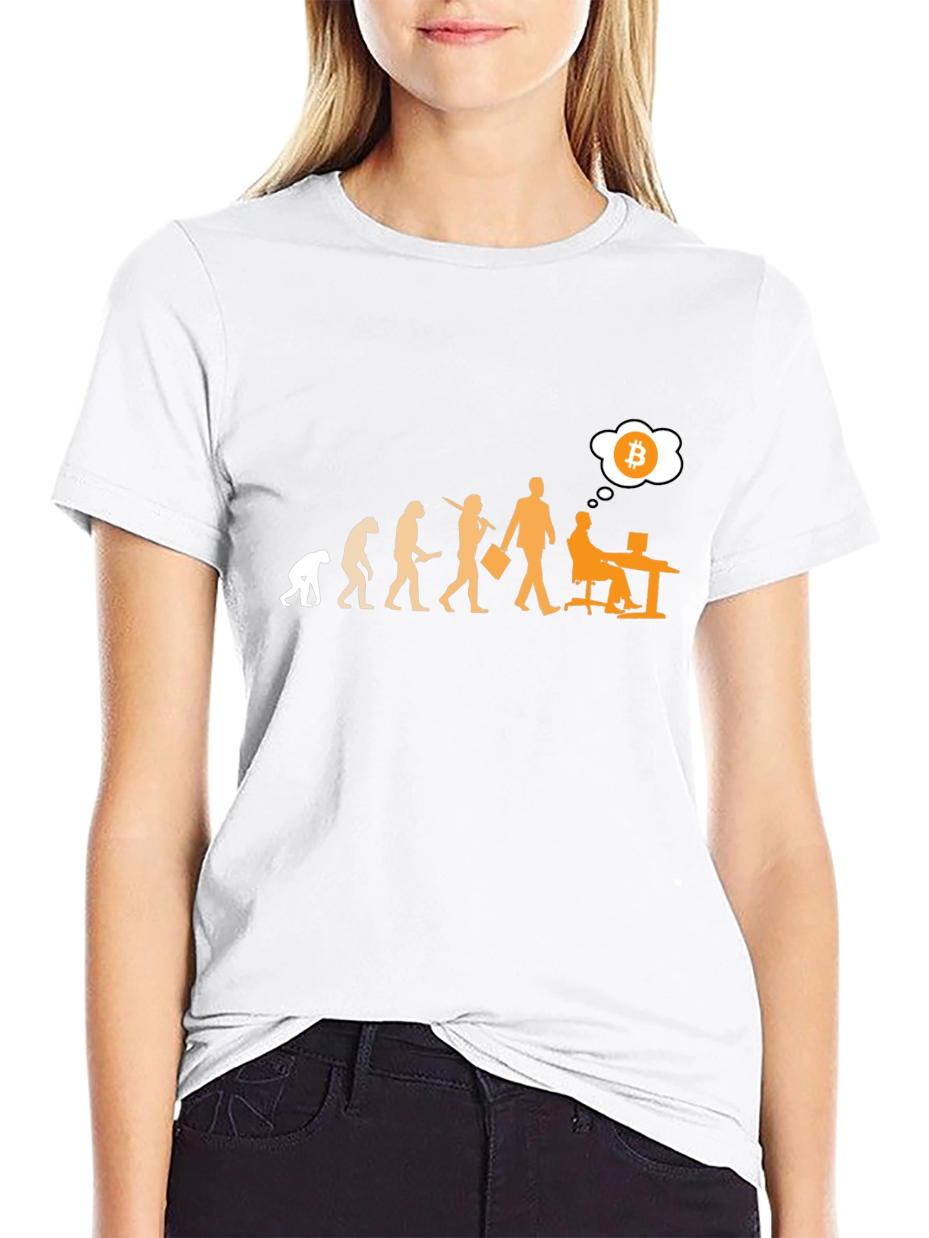 Bitcoin Evolution Black T-Shirt