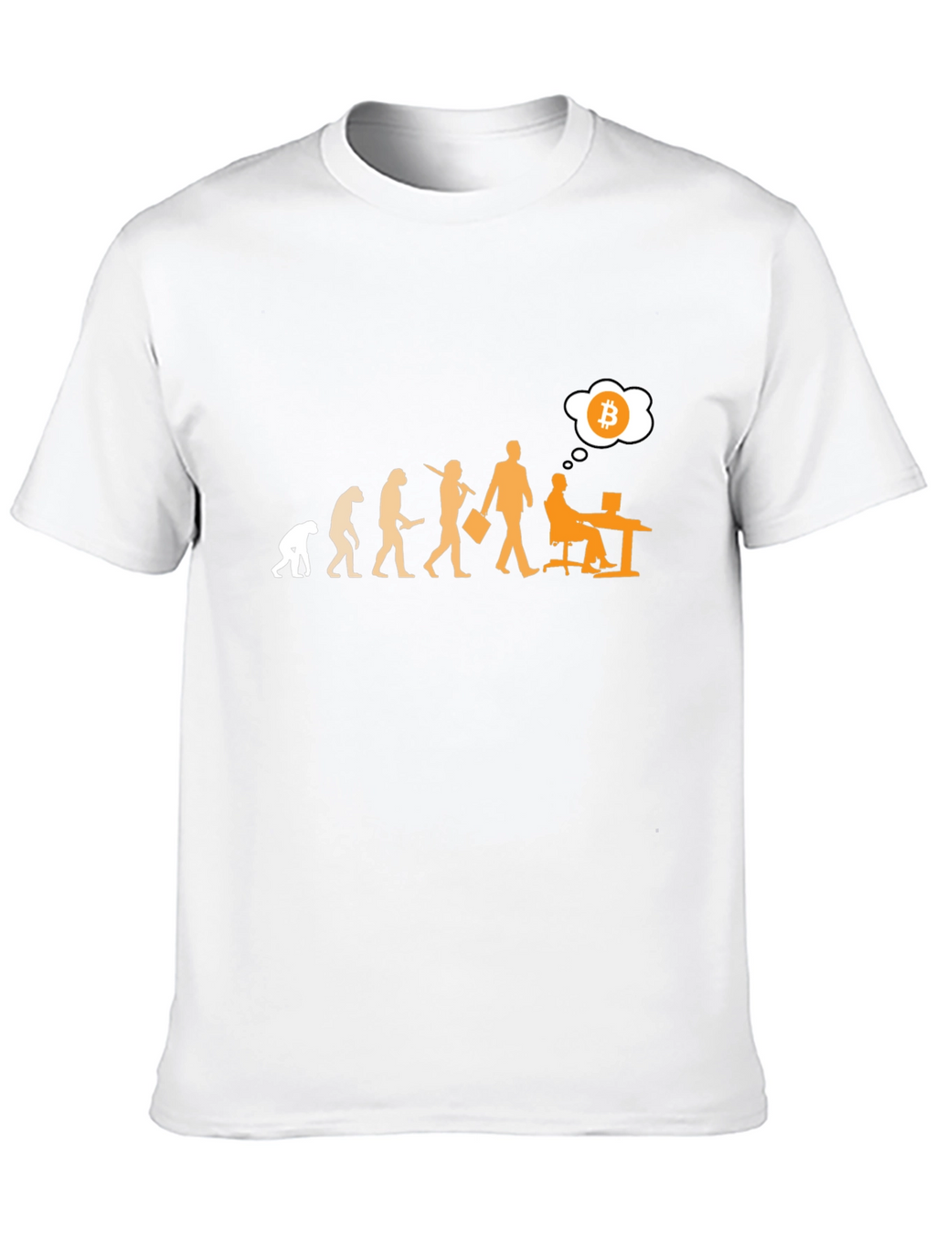 Bitcoin Evolution Black T-Shirt