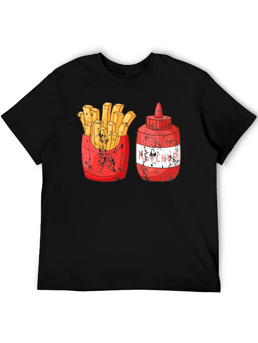 Fries and Ketchup Graphic Tee
