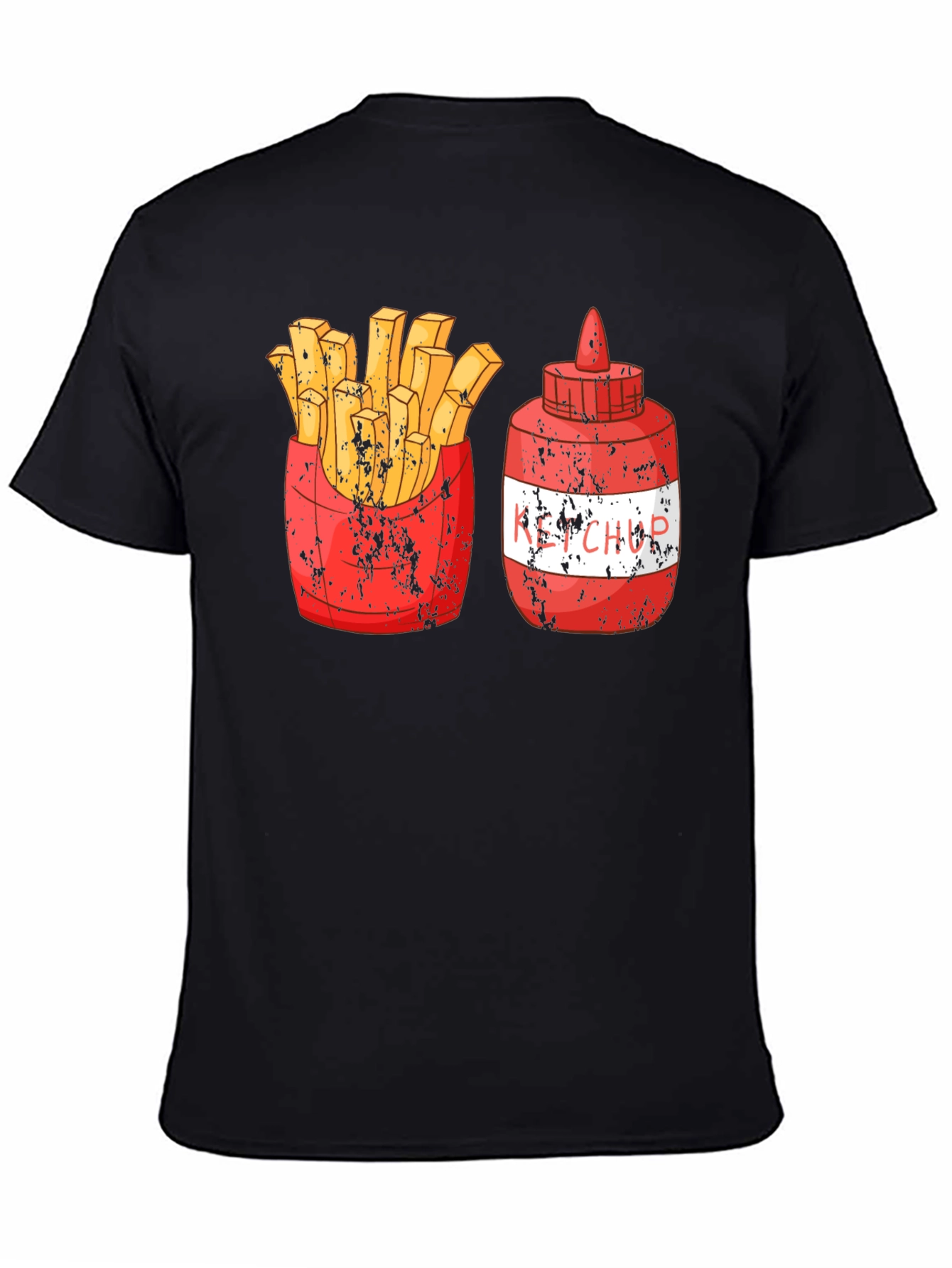 Fries and Ketchup Graphic Tee
