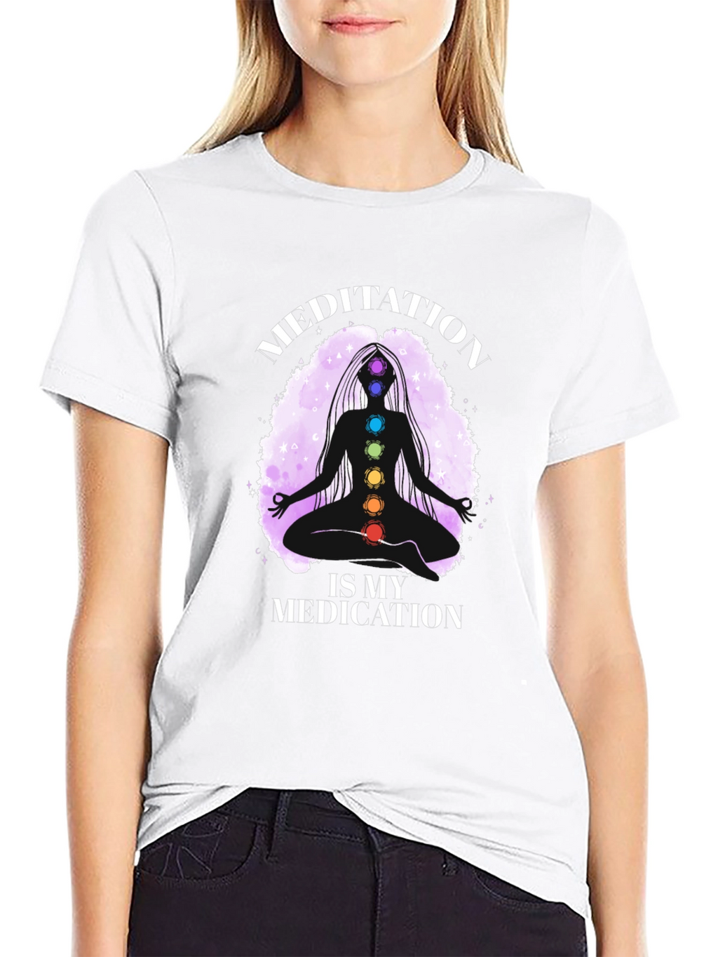 Meditation is My Medication Graphic Tee