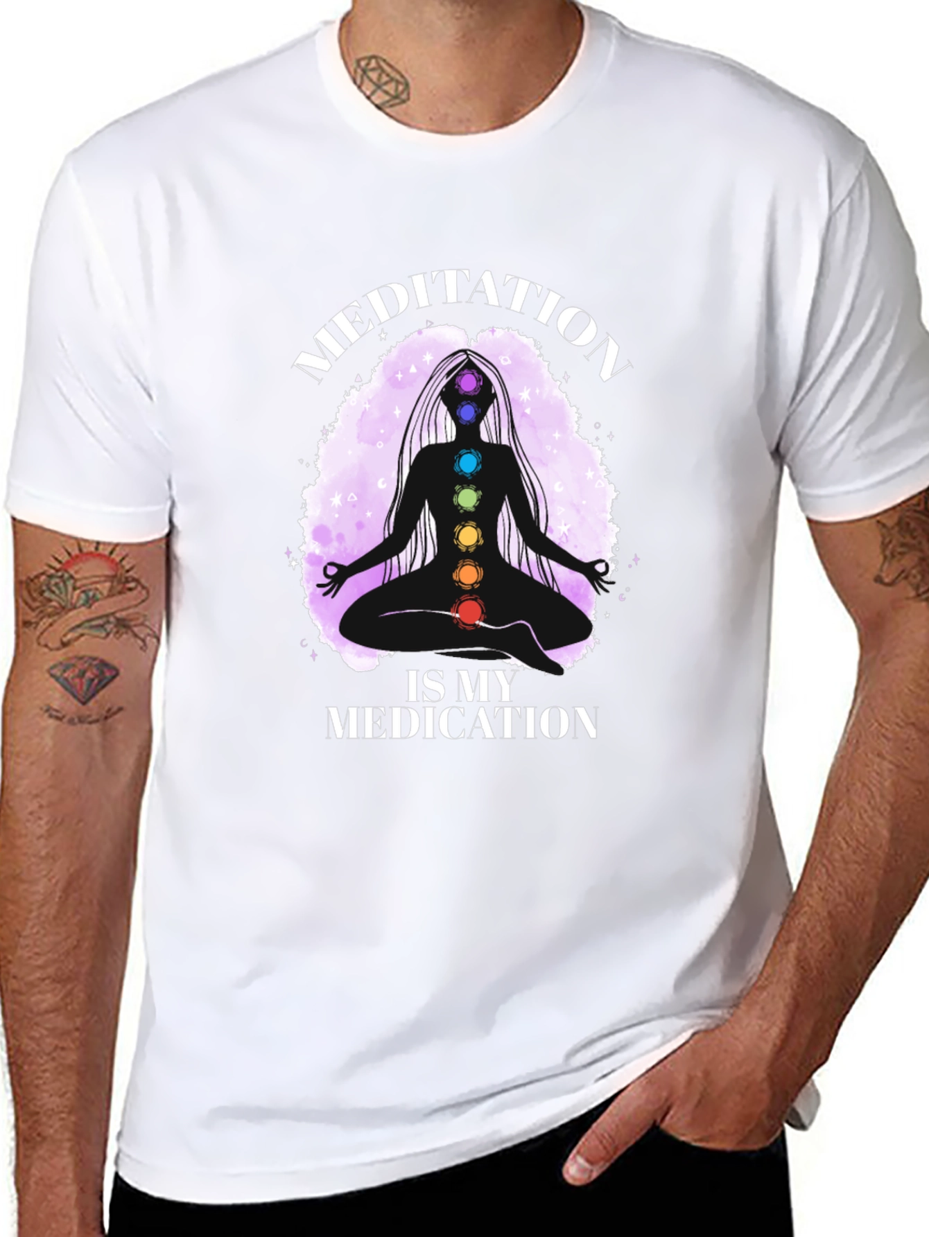 Meditation is My Medication Graphic Tee