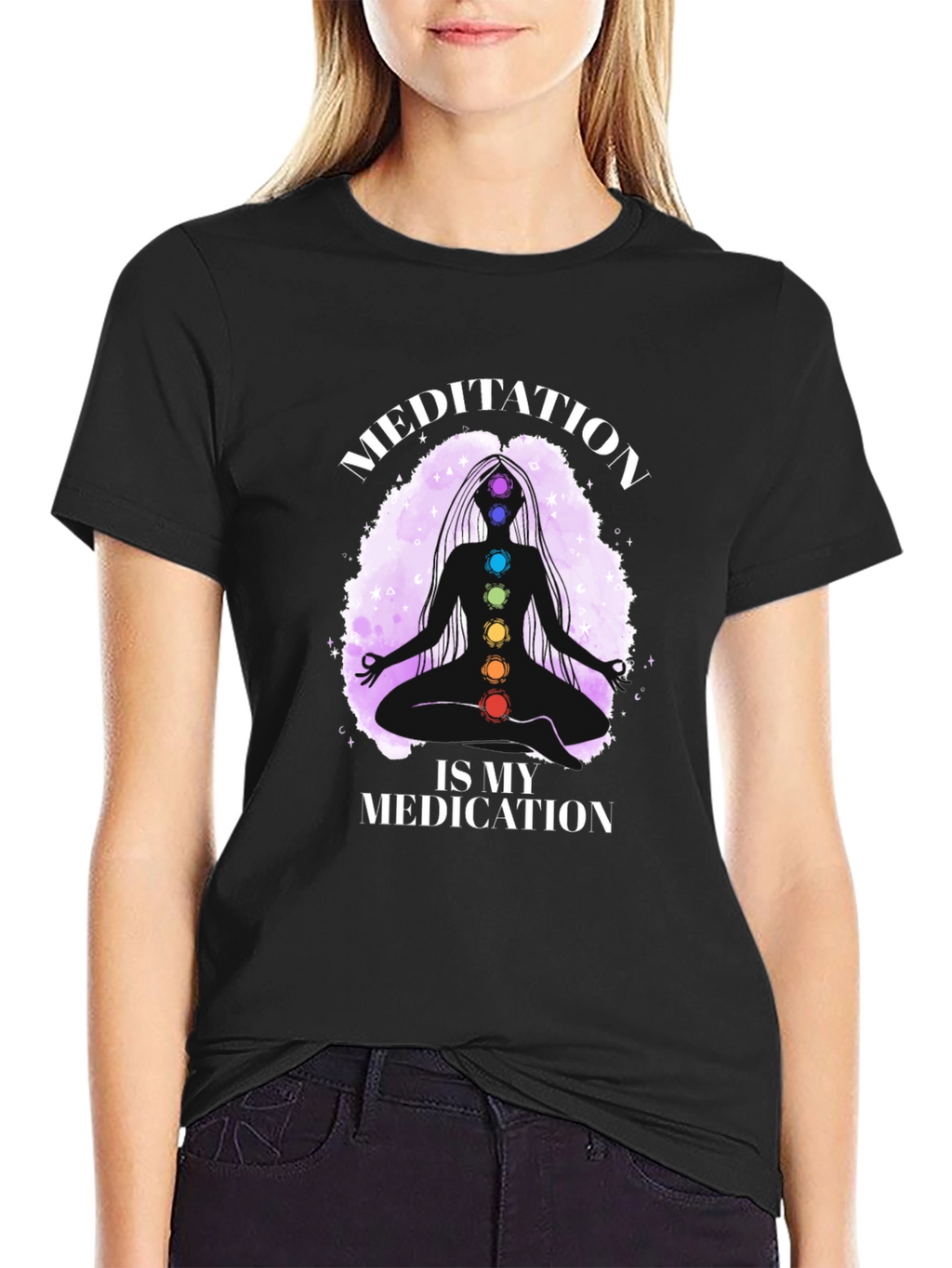 Meditation is My Medication Graphic Tee