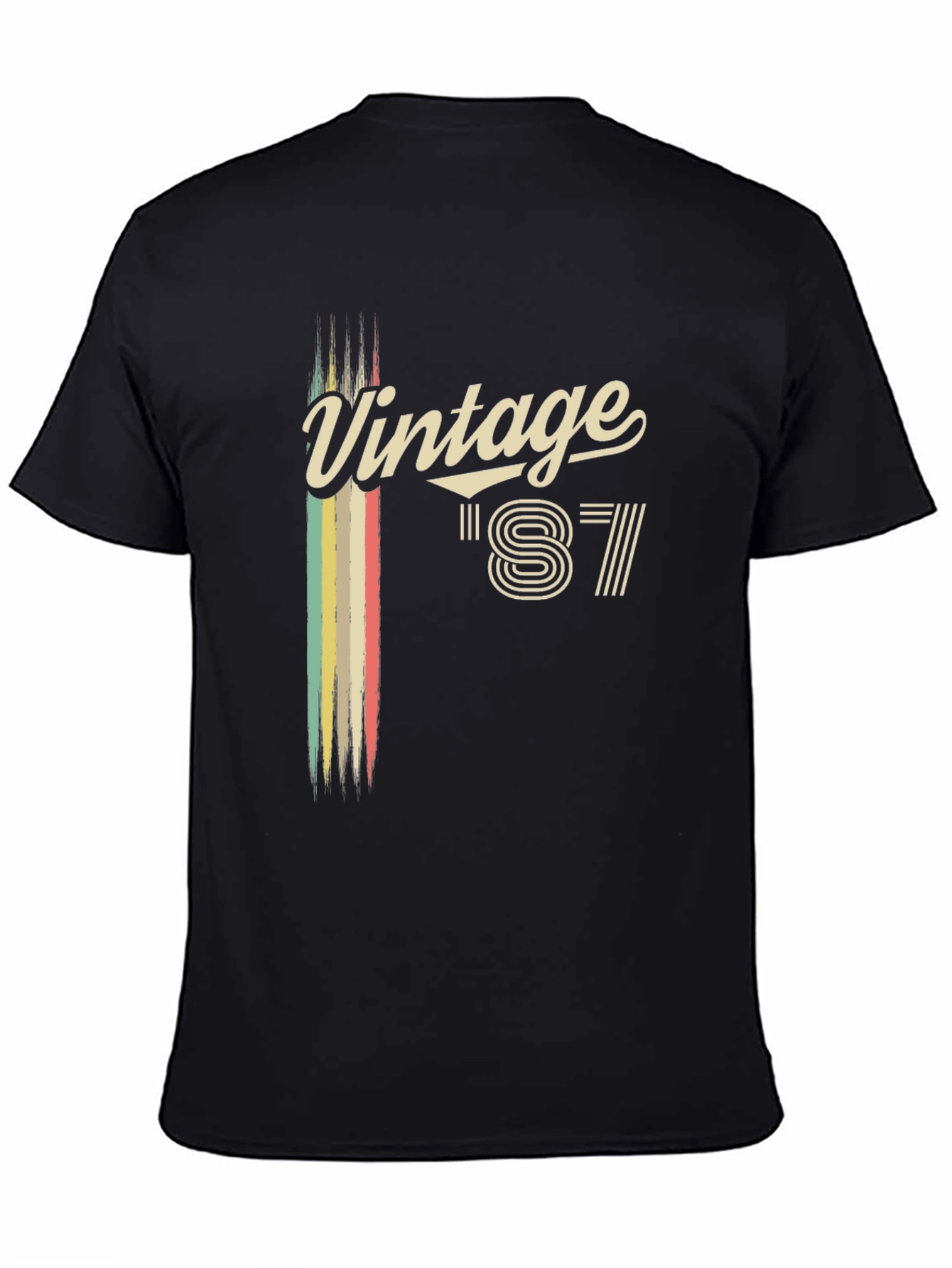 Vintage 87 Graphic T-Shirt - Retro Birthday Gift