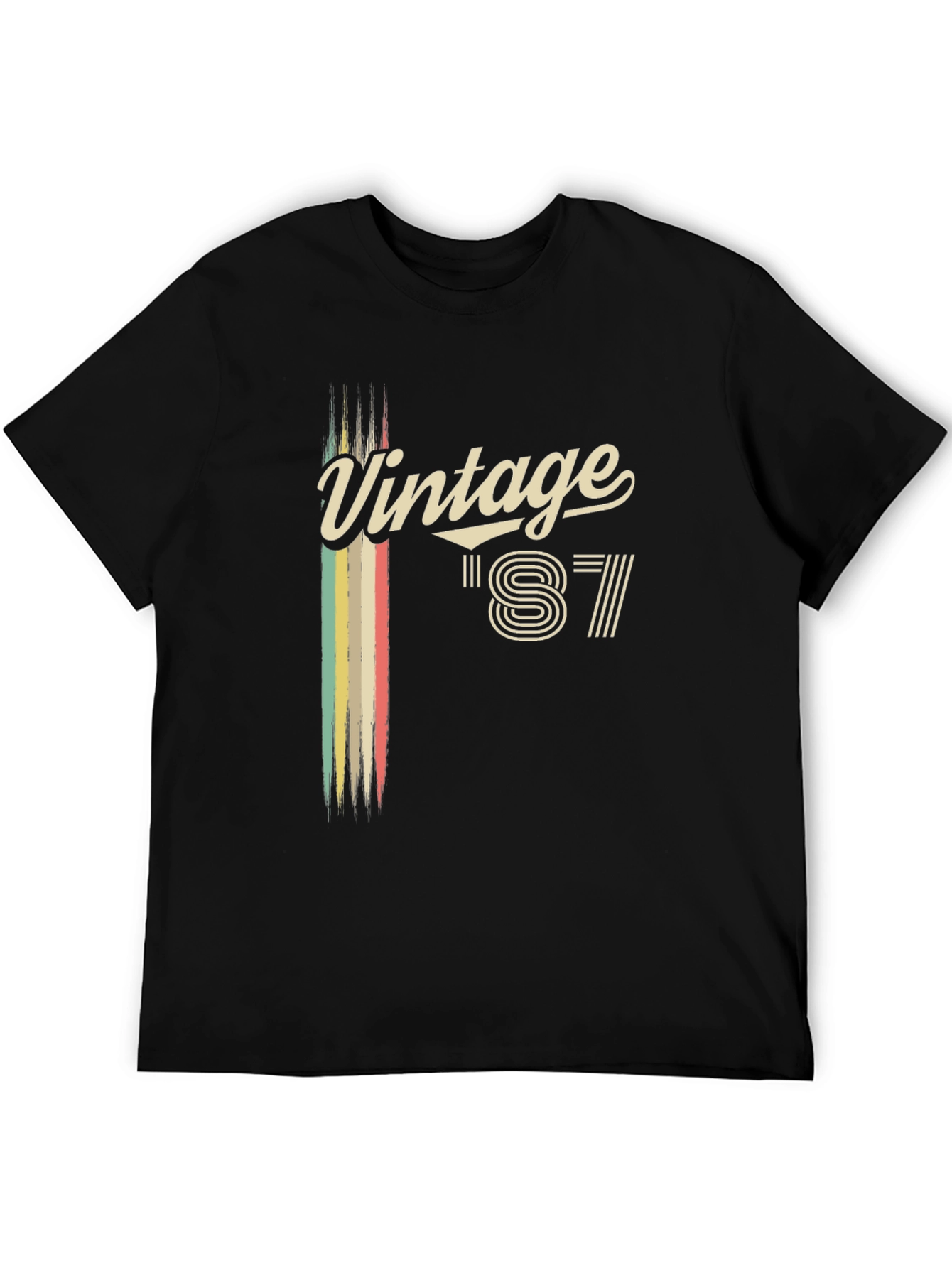 Vintage 87 Graphic T-Shirt - Retro Birthday Gift