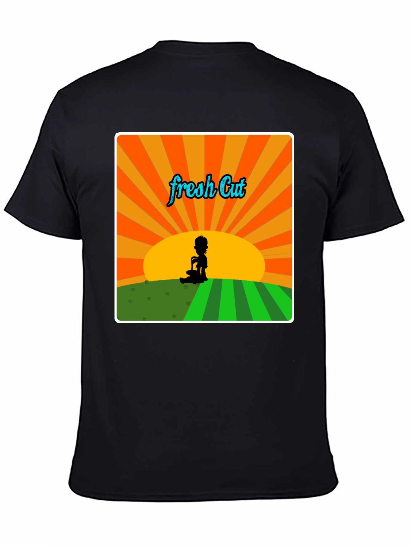 Fresh Cut Graphic Tee - Retro Style Unisex T-Shirt