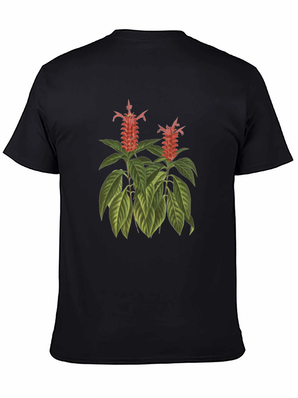 Botanical Print T-Shirt - Exotic Flowers