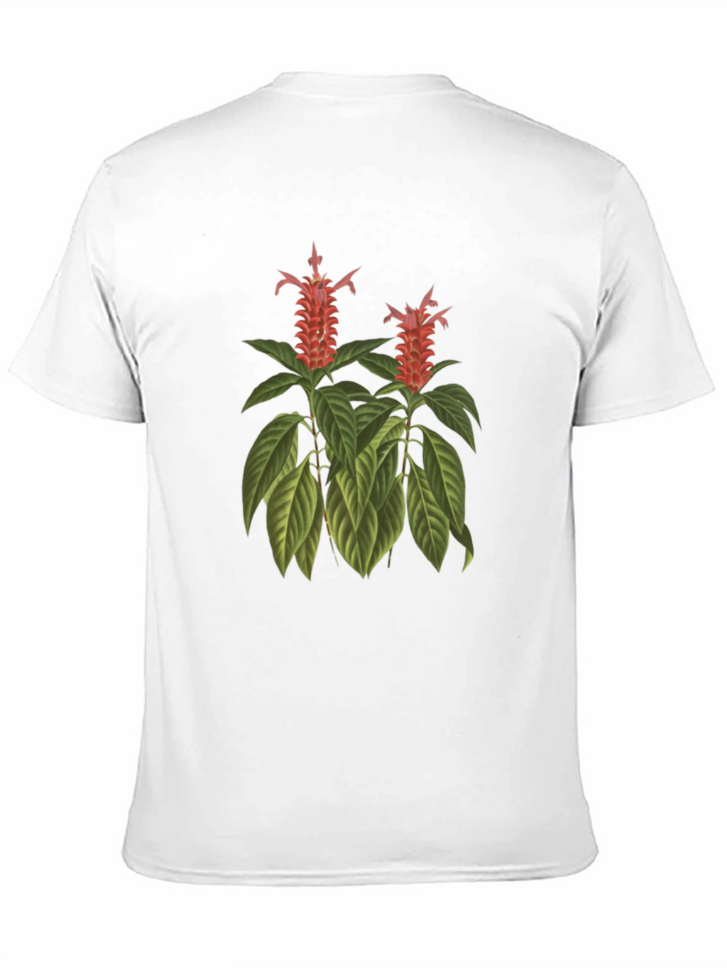 Botanical Print T-Shirt - Exotic Flowers