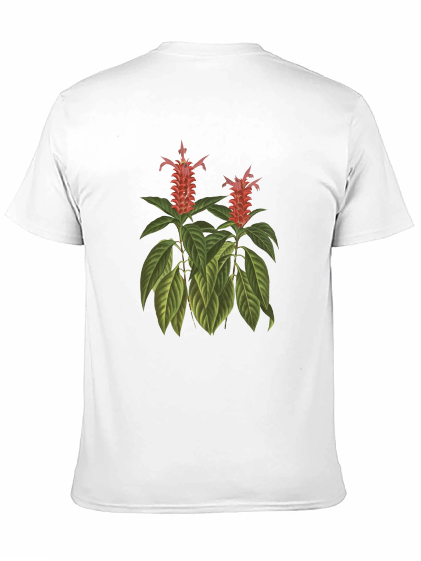 Botanical Print T-Shirt - Exotic Flowers