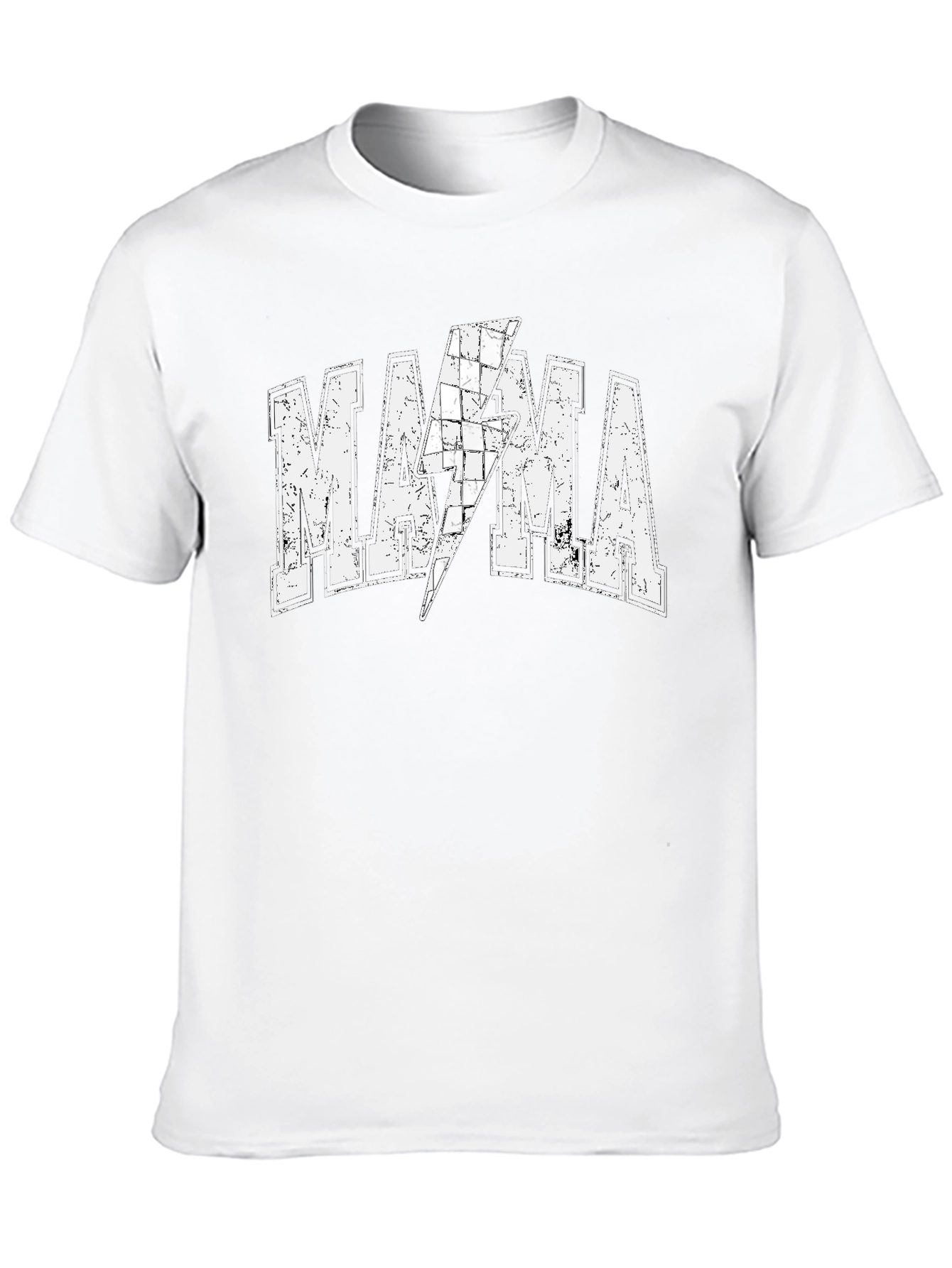 Mama Lightning Bolt Graphic Tee