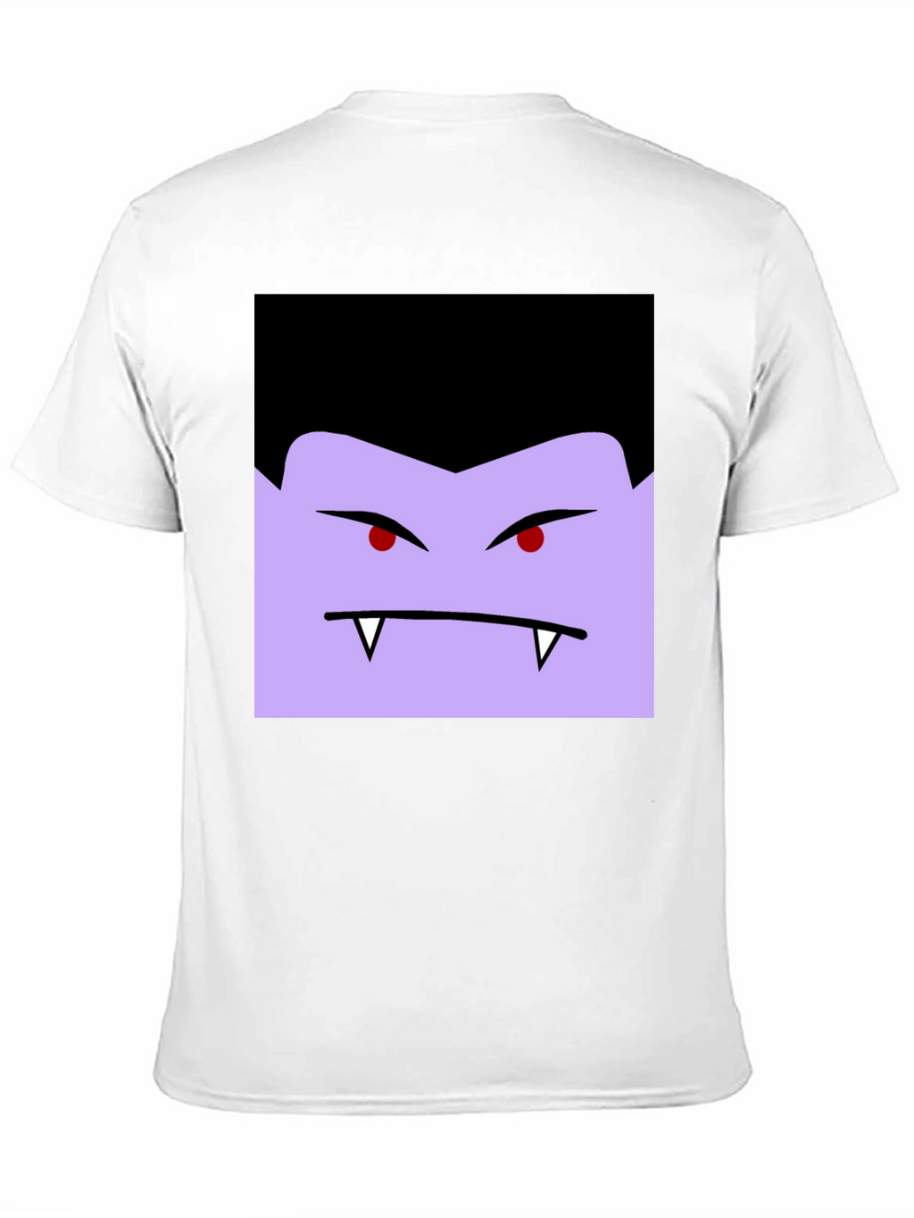 Vampire Face Graphic Black T-Shirt