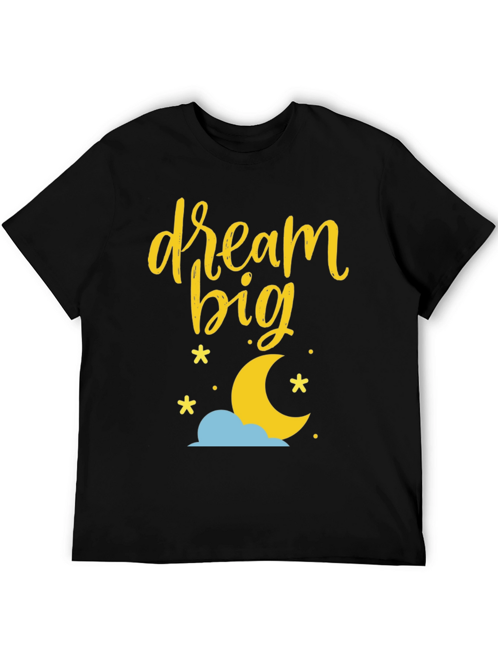 Dream Big Graphic Tee - Black