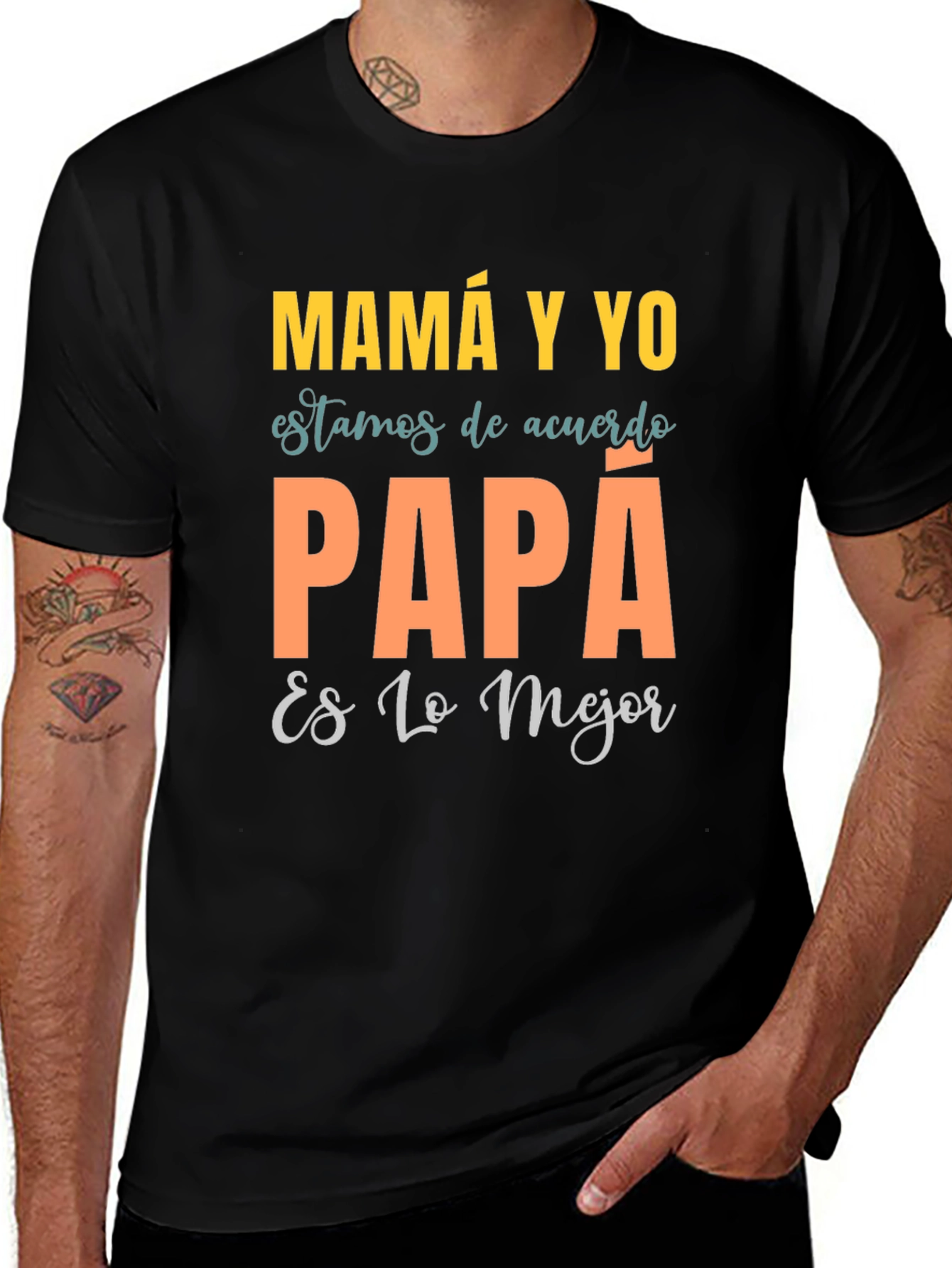 Papa Es Lo Mejor T-Shirt - Dad Appreciation Tee