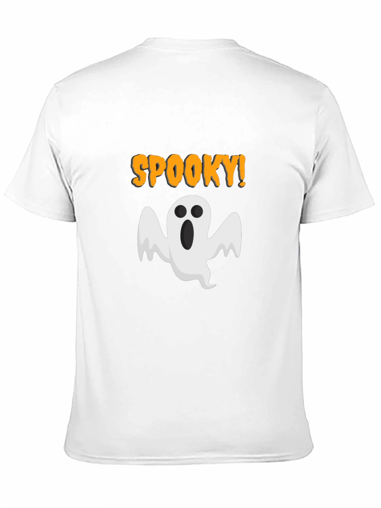 Spooky Ghost Graphic T-Shirt - Halloween Tee