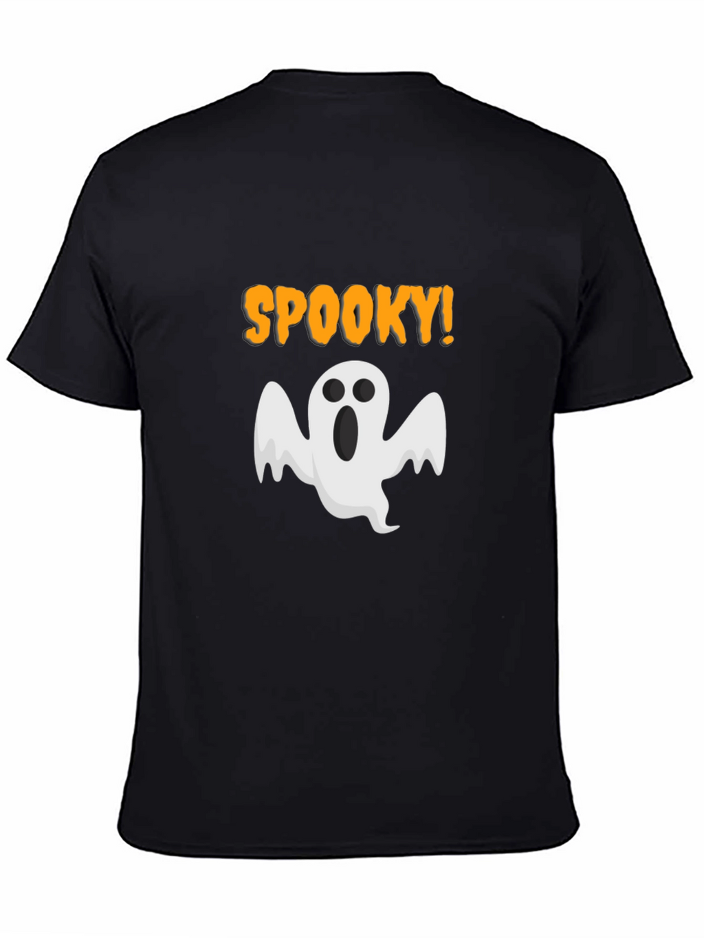 Spooky Ghost Graphic T-Shirt - Halloween Tee