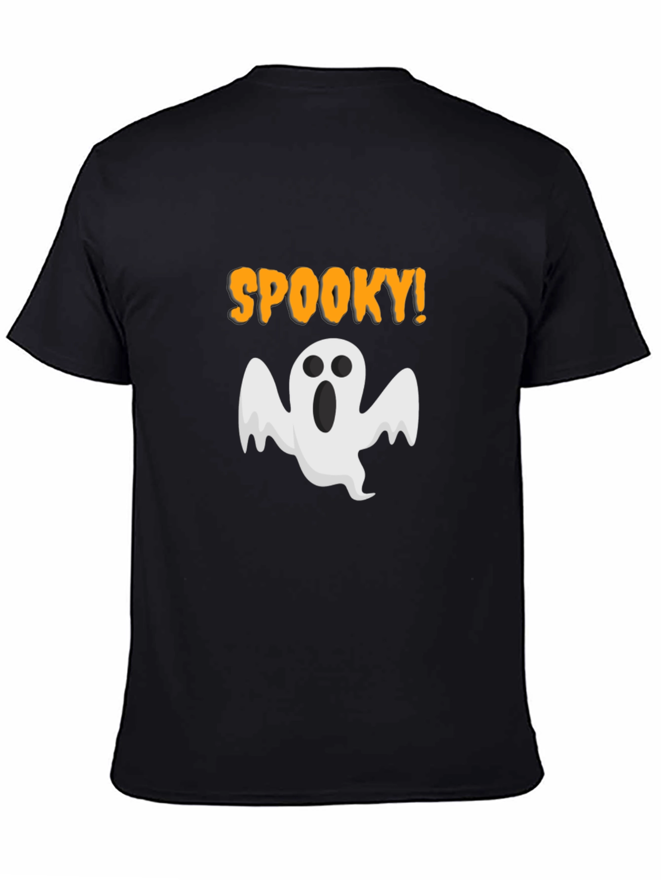 Spooky Ghost Graphic T-Shirt - Halloween Tee