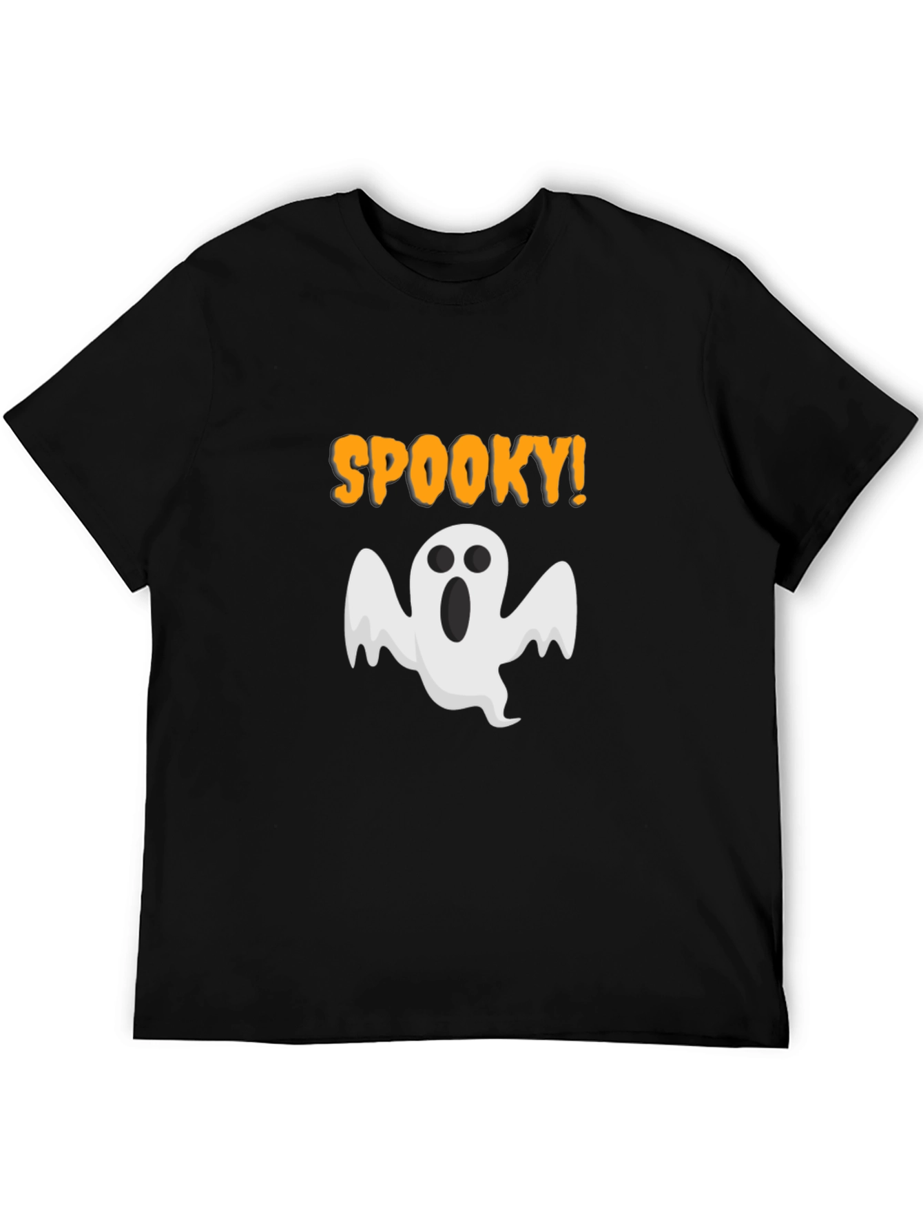 Spooky Ghost Graphic T-Shirt - Halloween Tee