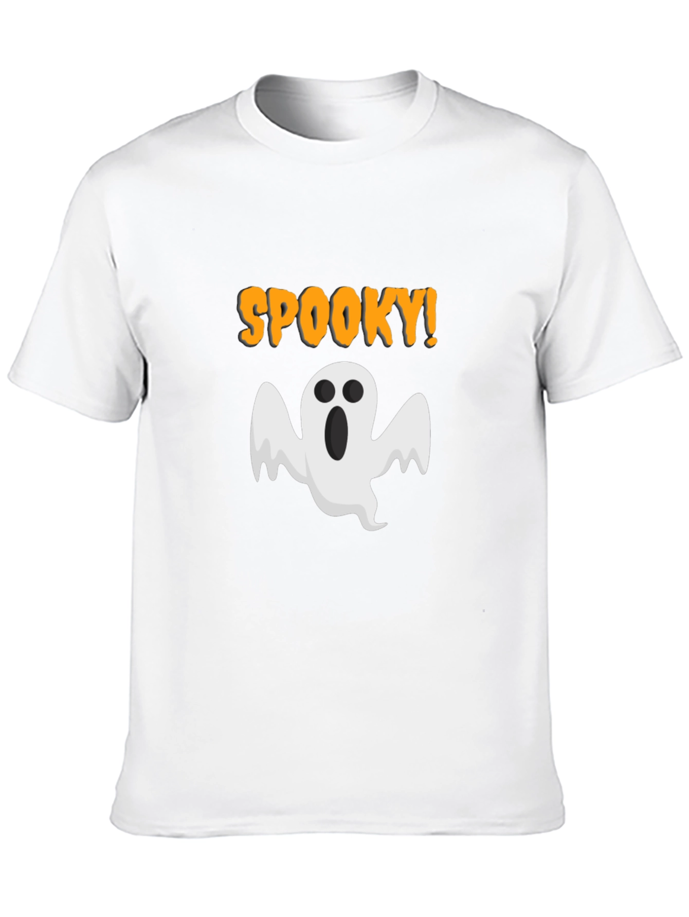 Spooky Ghost Graphic T-Shirt - Halloween Tee