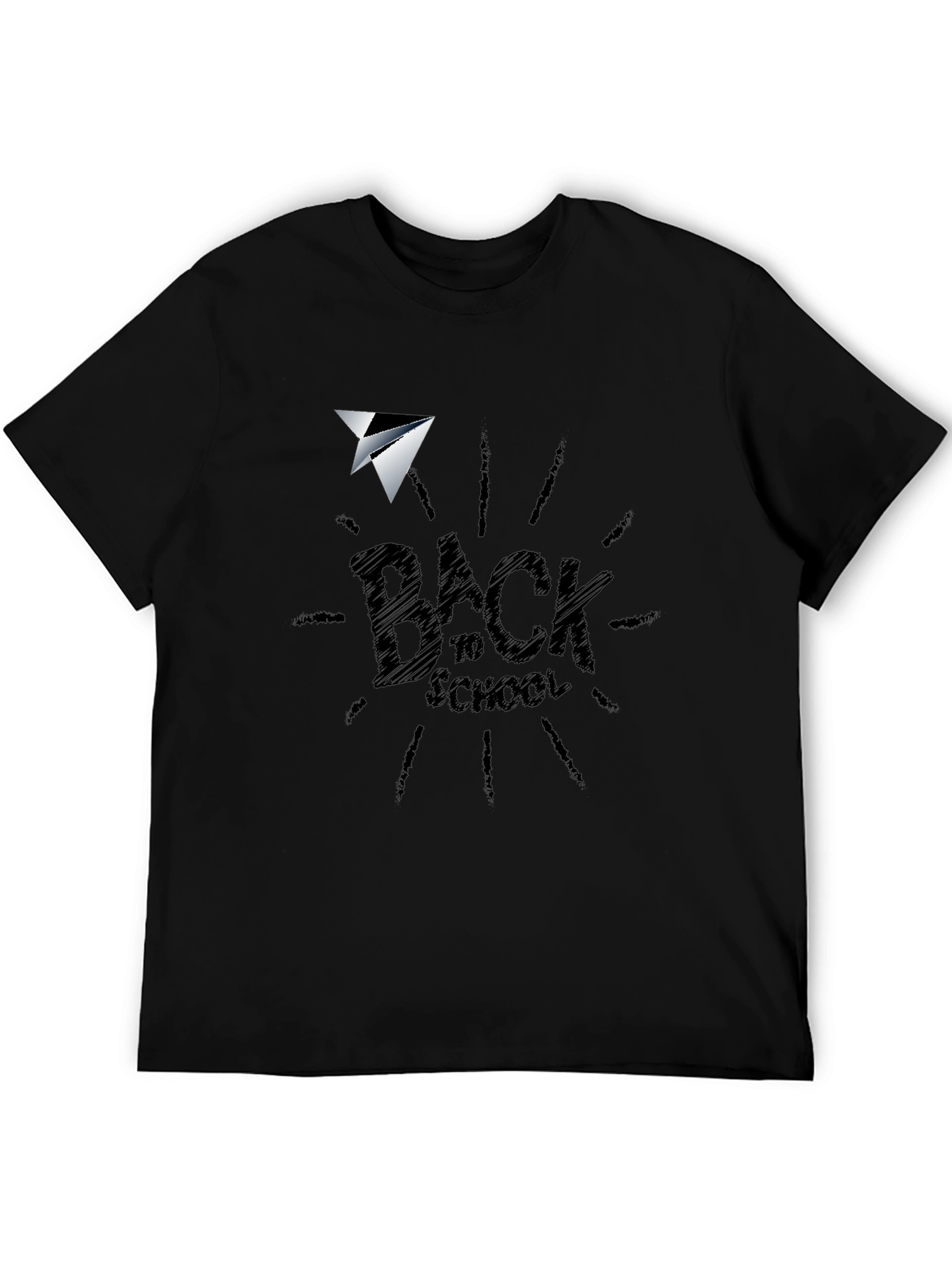 Back to School Graphic Tee - Black