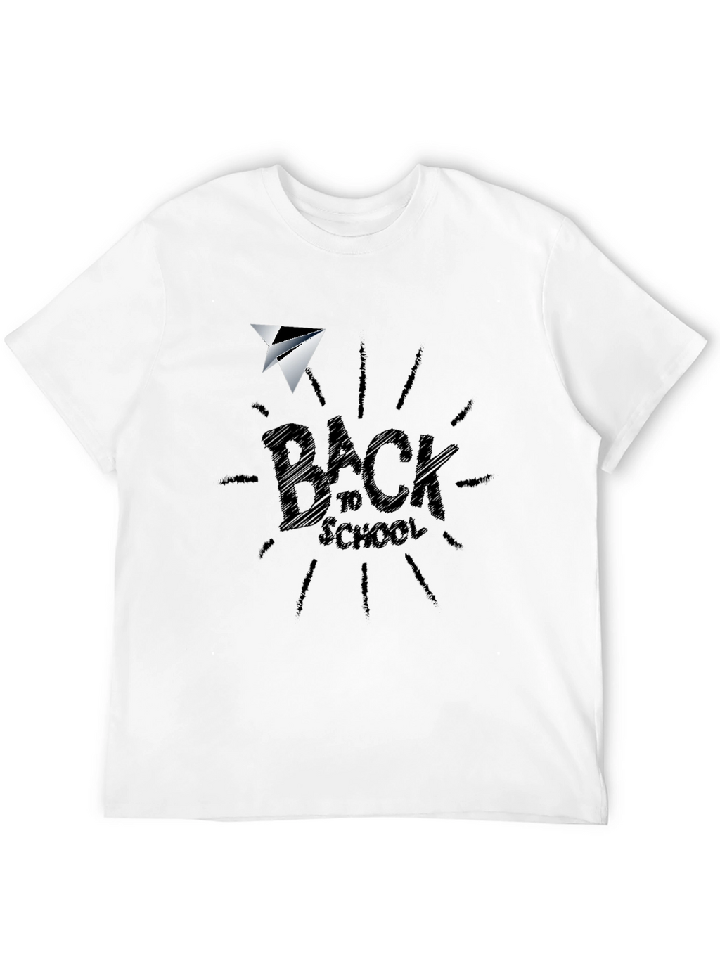 Back to School Graphic Tee - Black