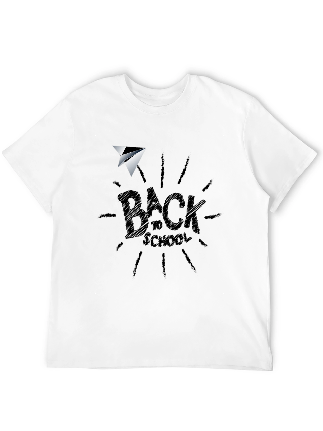Back to School Graphic Tee - Black