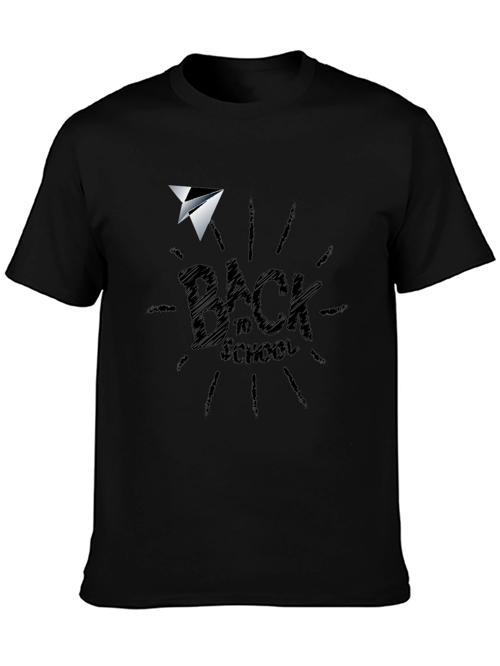 Back to School Graphic Tee - Black