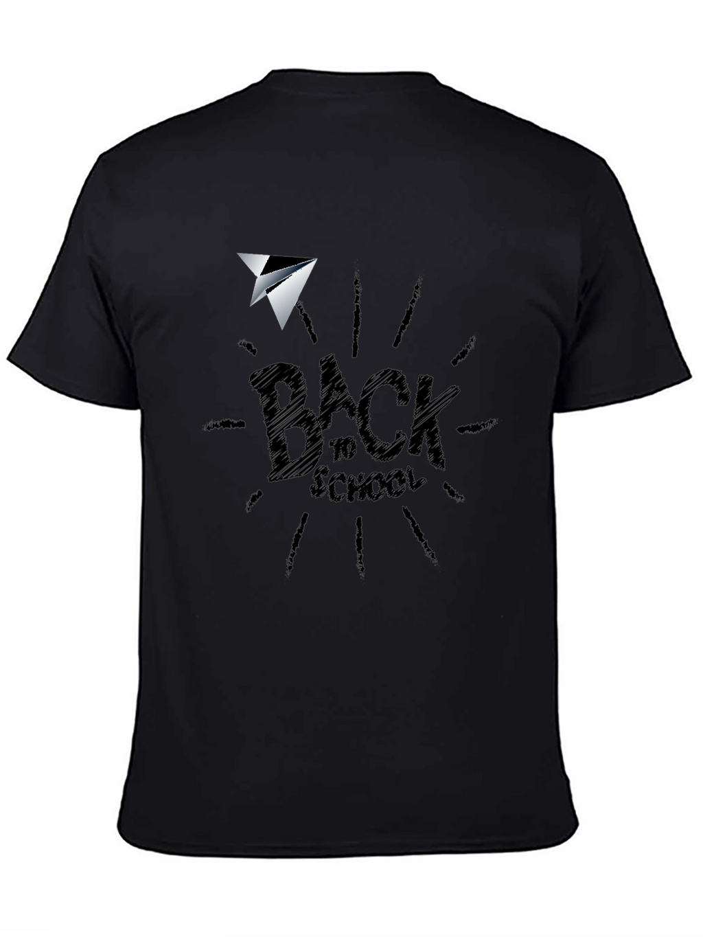 Back to School Graphic Tee - Black