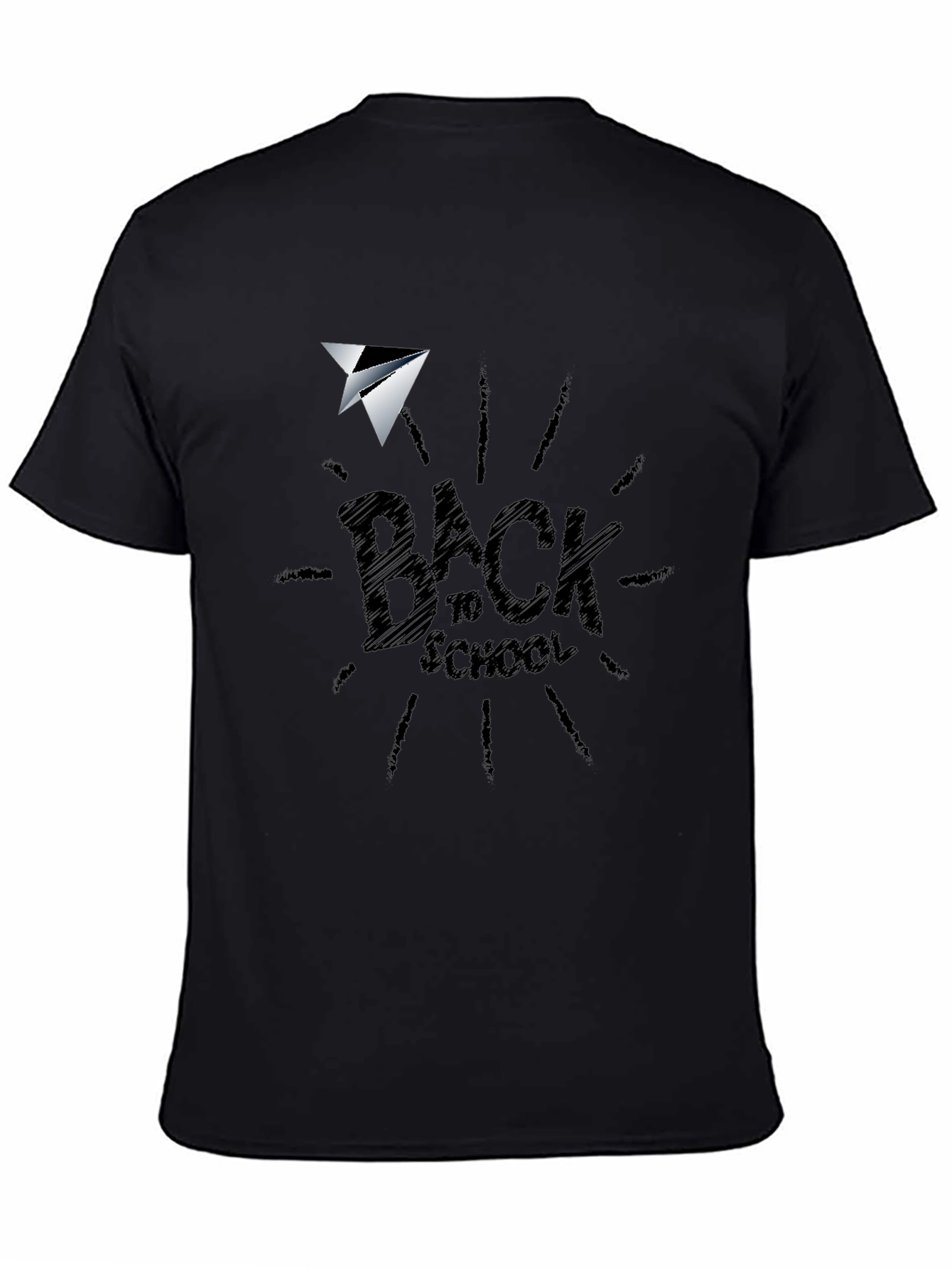 Back to School Graphic Tee - Black