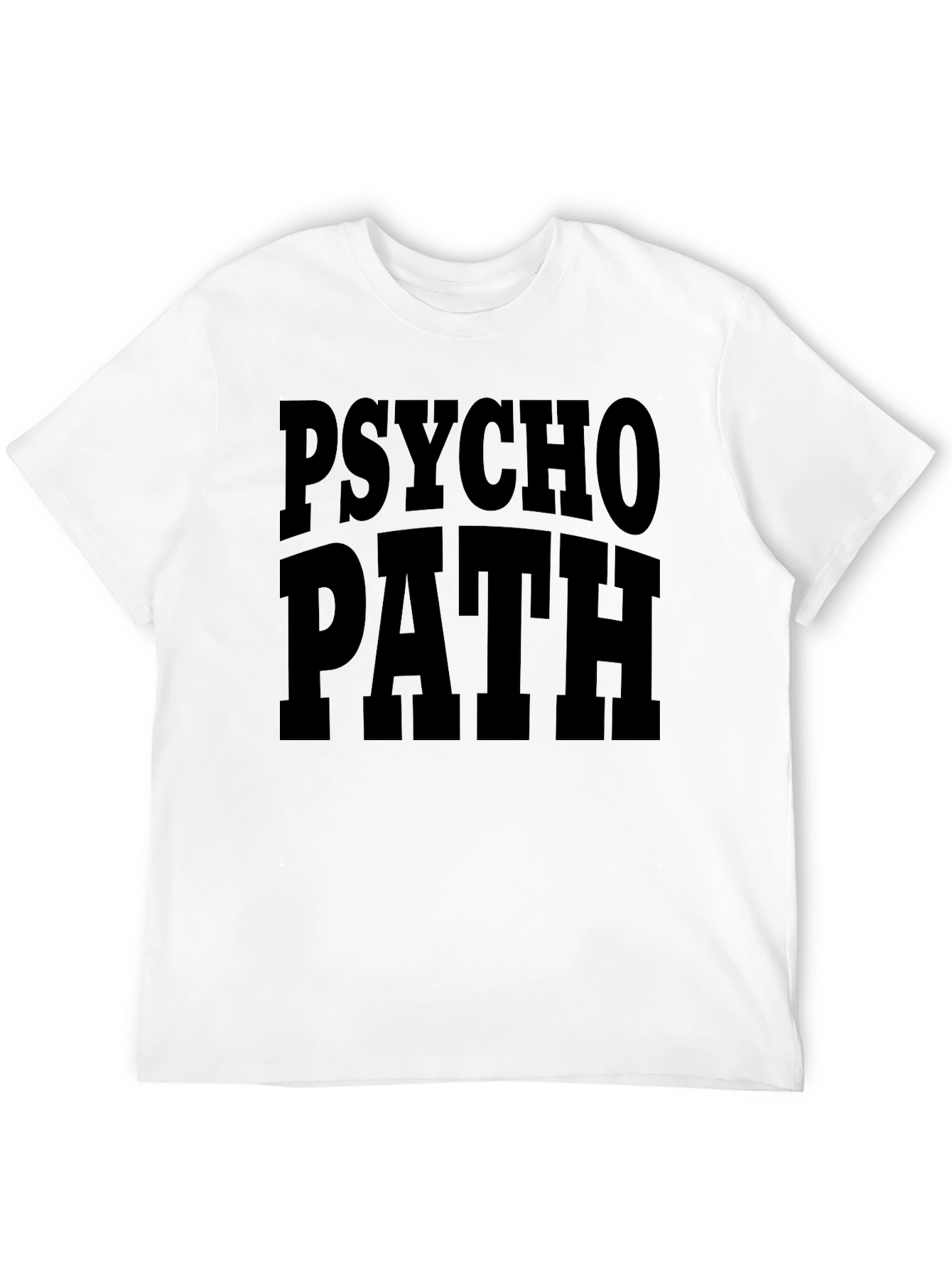 Psycho Path Black Graphic Tee