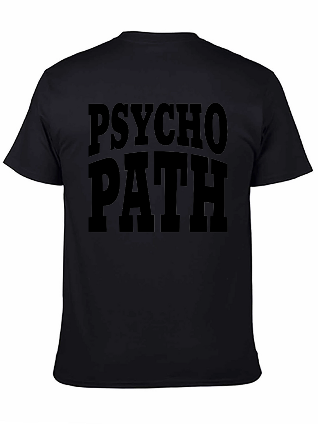 Psycho Path Black Graphic Tee
