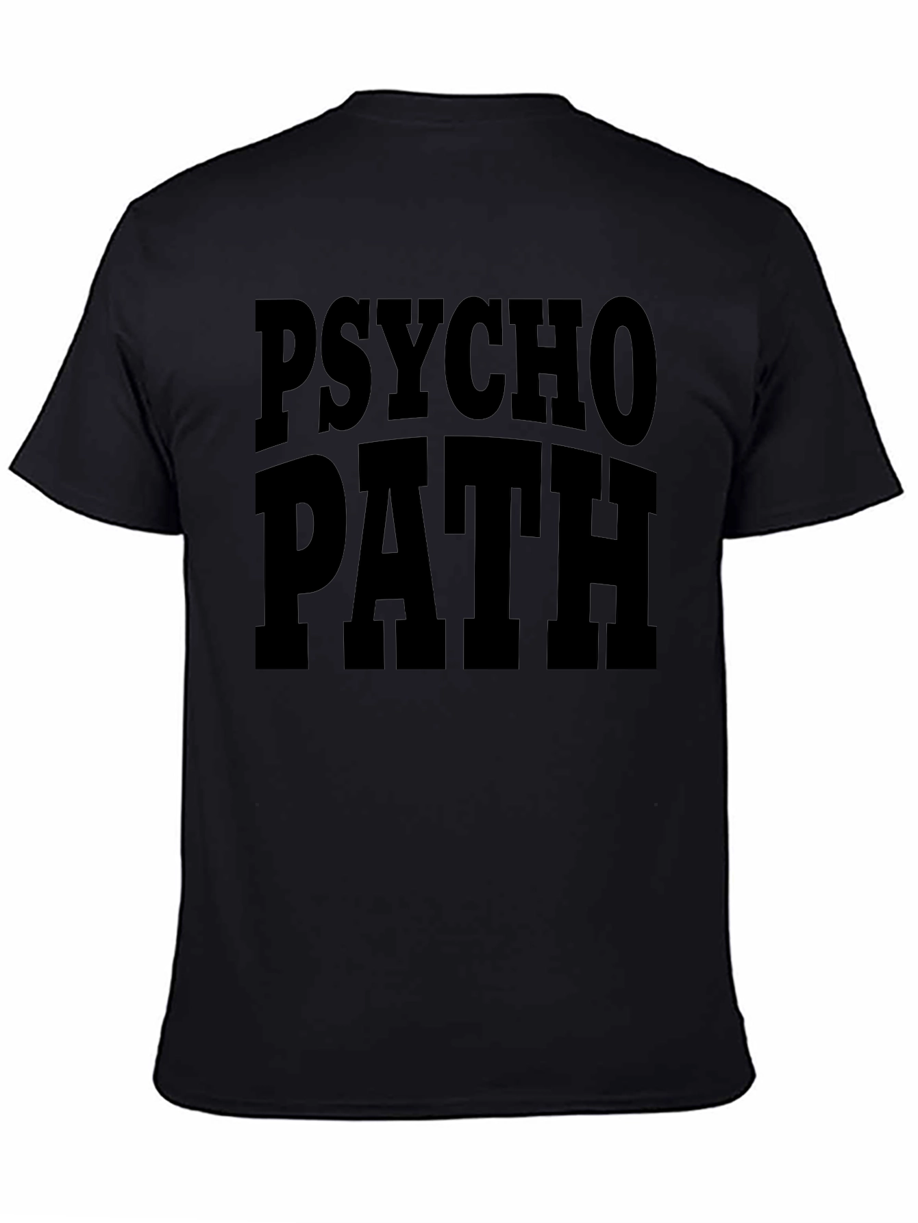 Psycho Path Black Graphic Tee