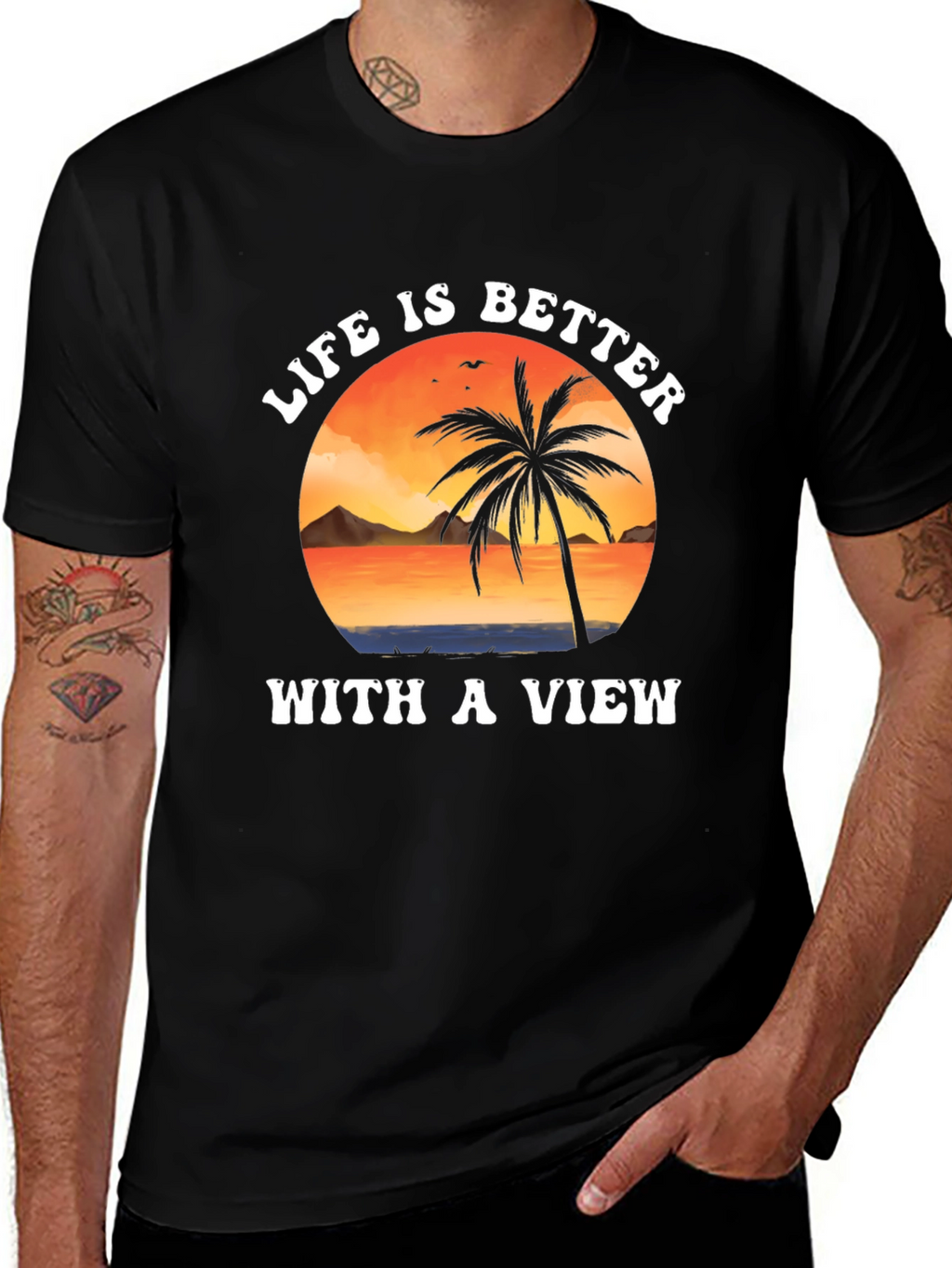 Life is Better With a View Graphic T-Shirt