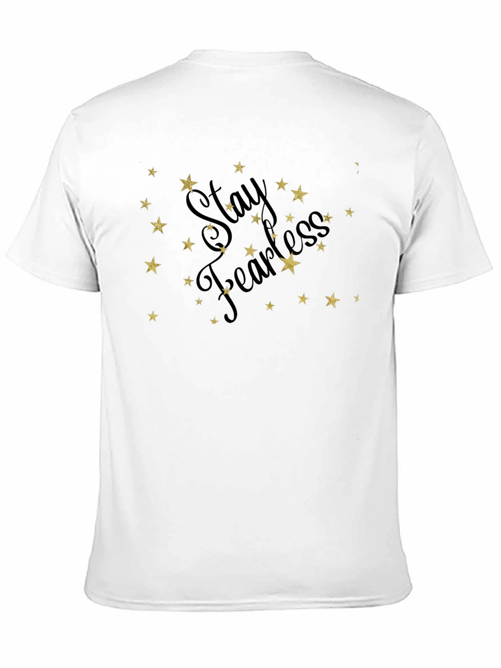 Stay Fearless Starry Black Tee