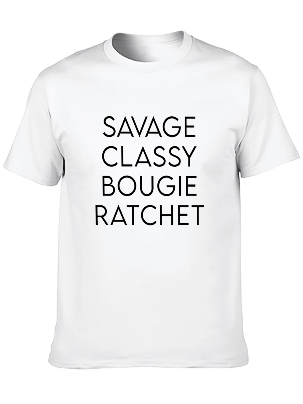 Savage Classy Bougie Ratchet Black T-Shirt
